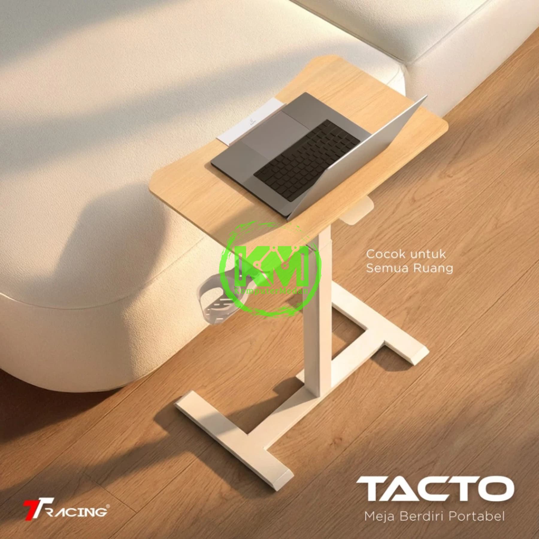 TTRACING TACTO PORTABLE STANDING DESK (ONYX/HOWLITE/WALNUT/OAK) - Image 1