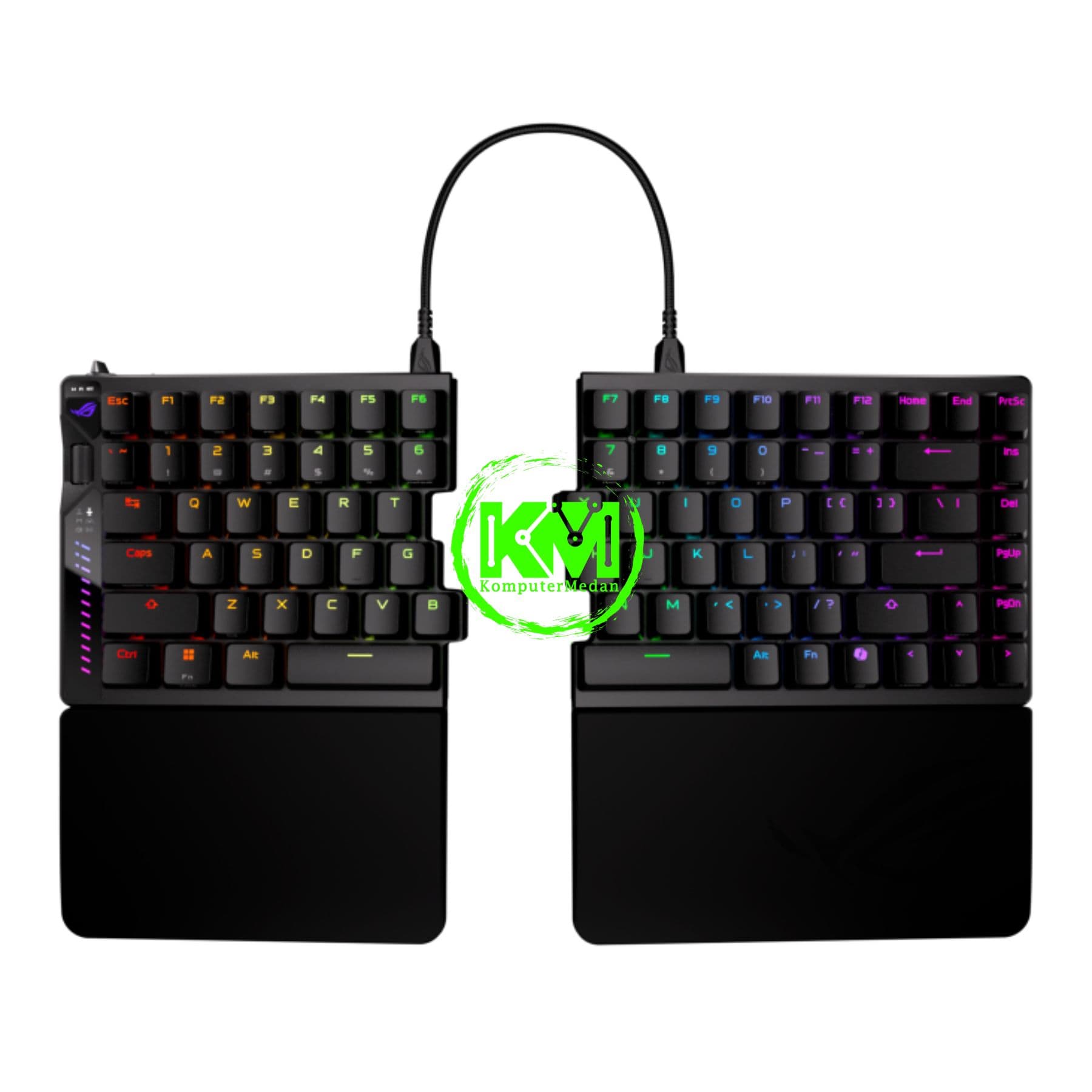 ASUS KEYBOARD ROG FALCATA SPLIT GAMING KEYBOARD - ROG HFX V2 MAGNETIC SWITCH - Image 2