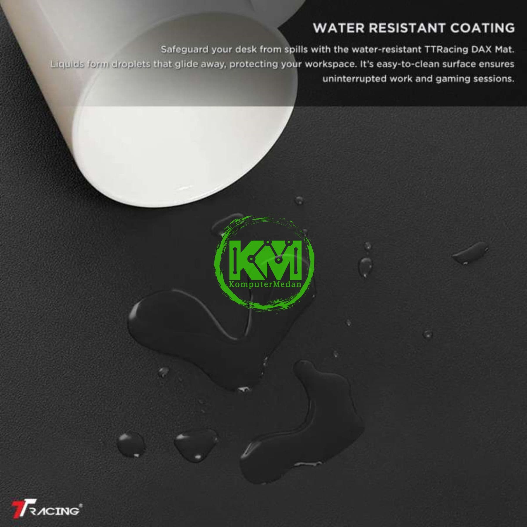 TTRACING DAX MAT (BLACK / WHITE) 1.4m MEDIUM - Image 4