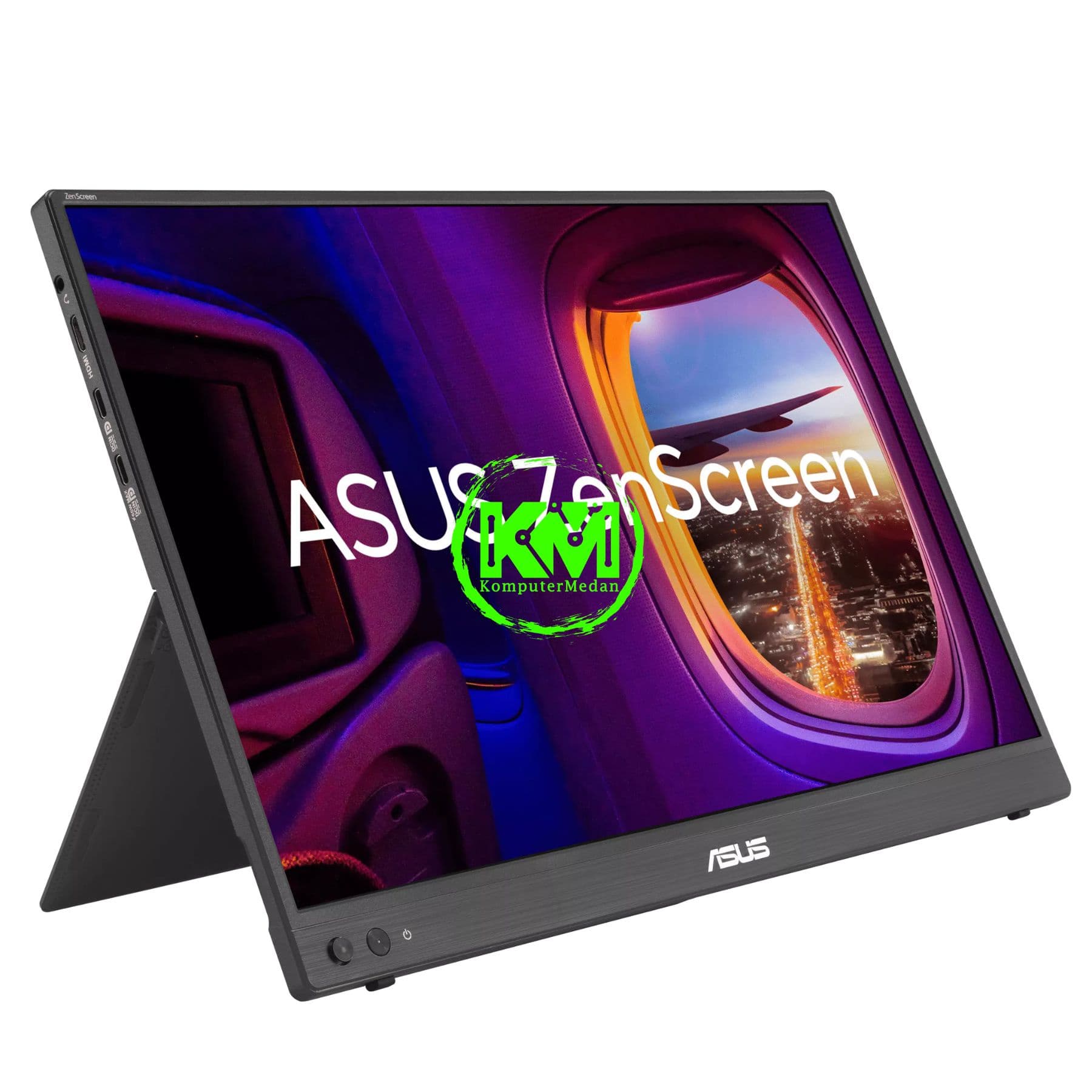 ASUS ZENSCREEN MB16FC PORTABLE (16"/IPS/WUXGA 1920x1200/16:10/MINI HDMI/2xTYPE-C 65W/ERGO KICKSTAND/AUTO ROTATE) - Image 2