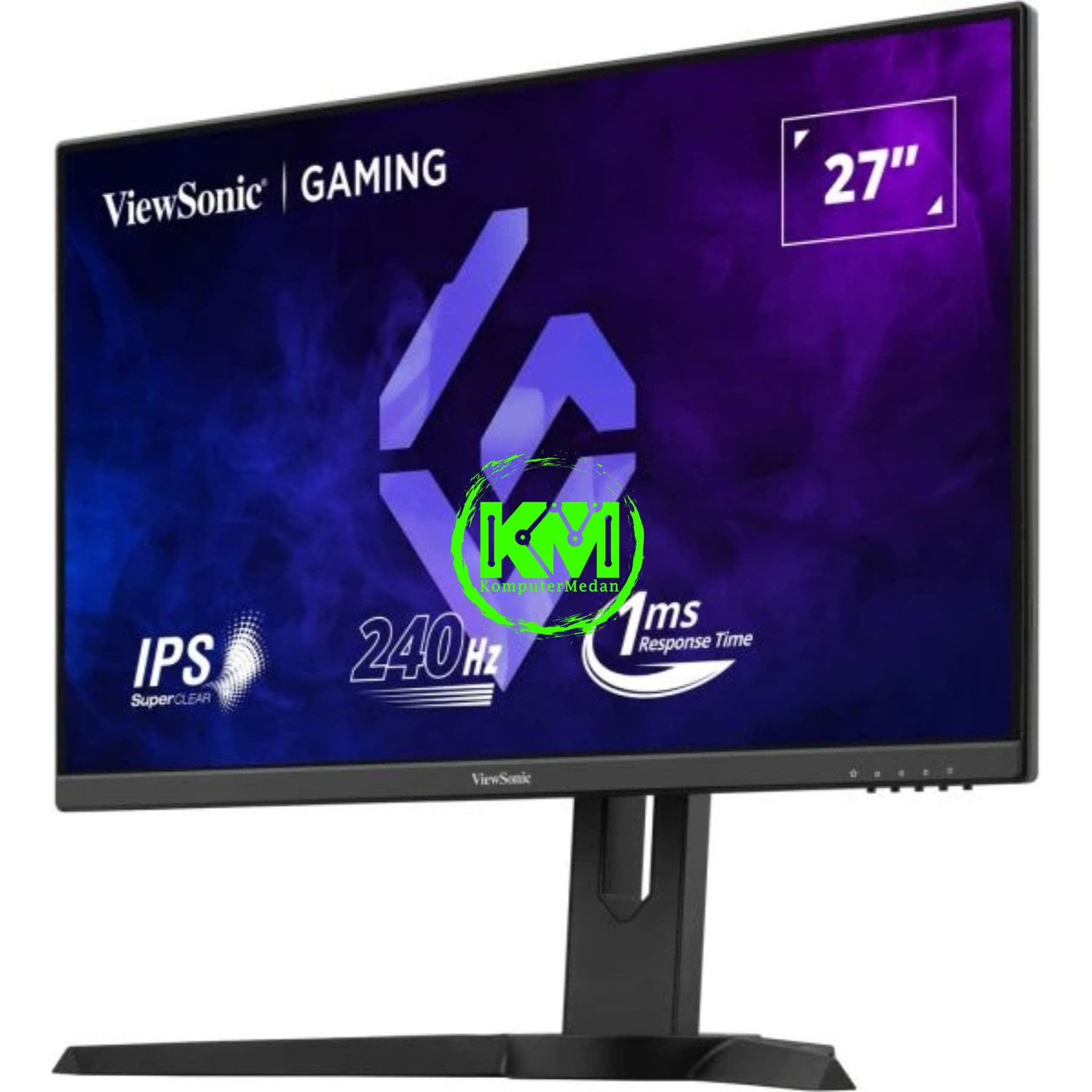 VIEWSONIC XG2709A (27"/FHD/IPS/240HZ/1MS/2xHDMI/DP/FREESYNC/G-SYNC/HDR10/ERGONOMIC) - Image 2