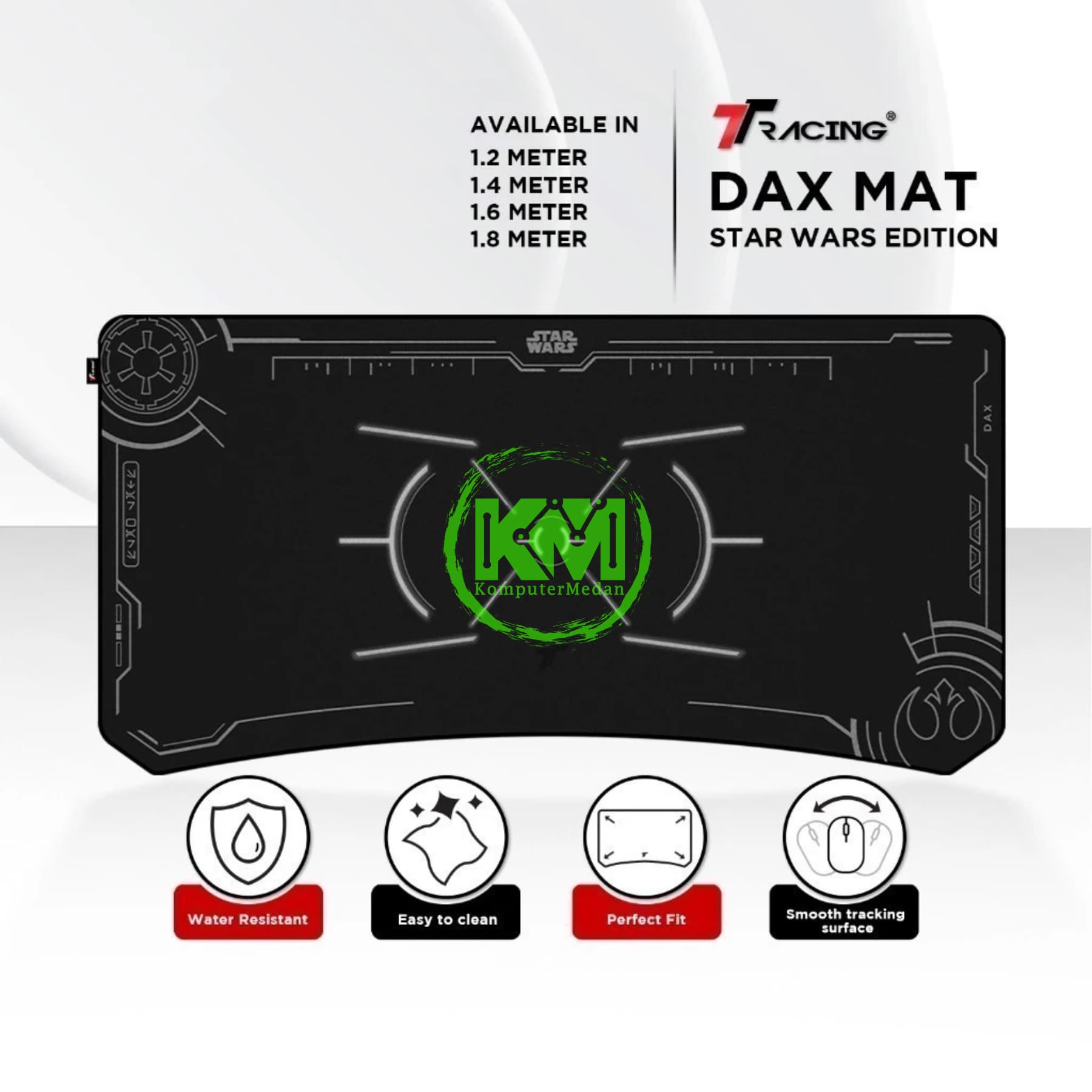 TTRACING DAX MAT STAR WARS EDITION 1.8m XTRA LARGE
