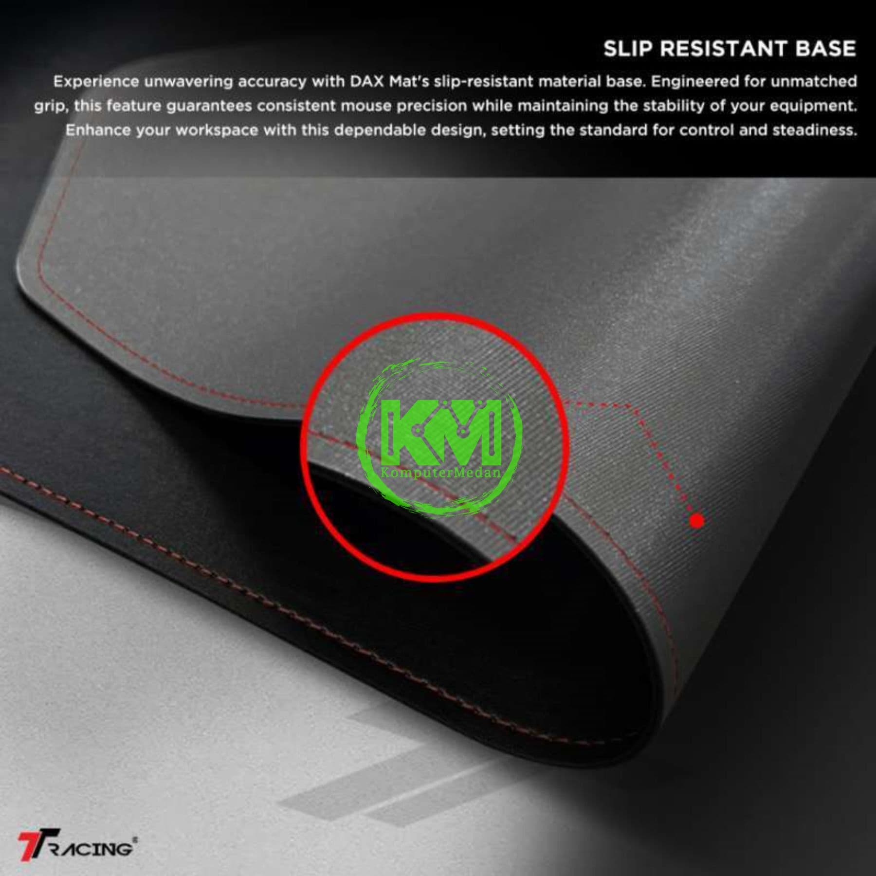 TTRACING DAX MAT (BLACK / WHITE) 1.2m SMALL - Image 2