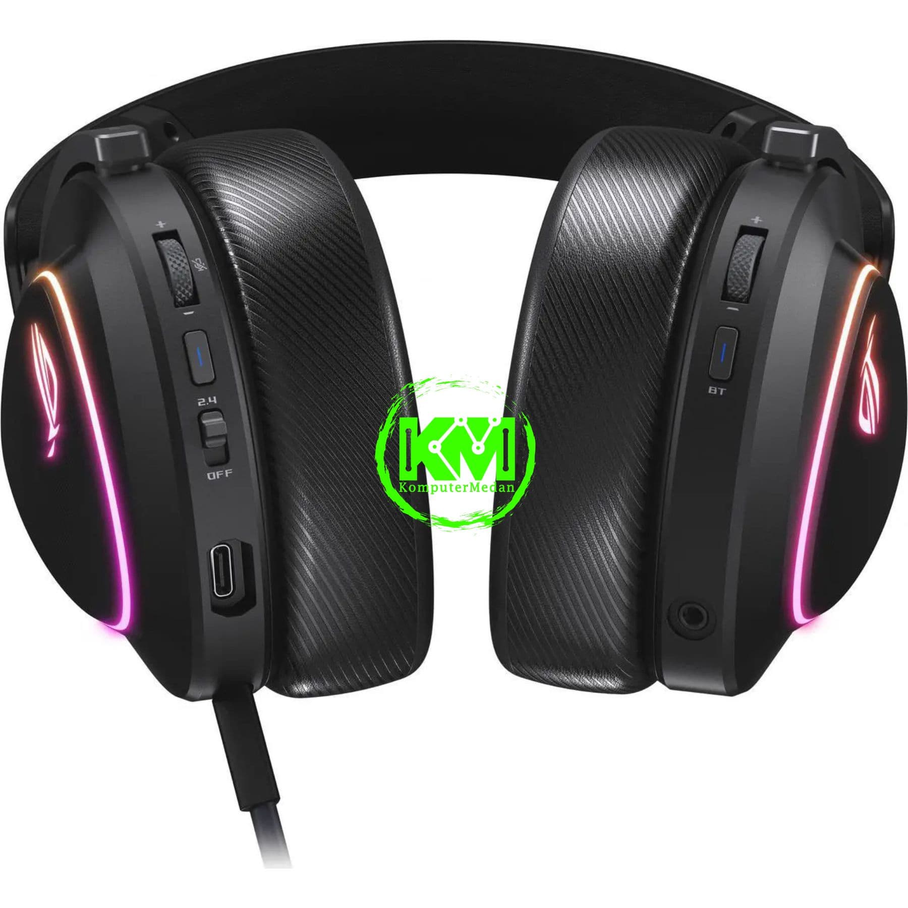 ASUS HEADSET ROG DELTA II WIRELES - BLACK - Image 5