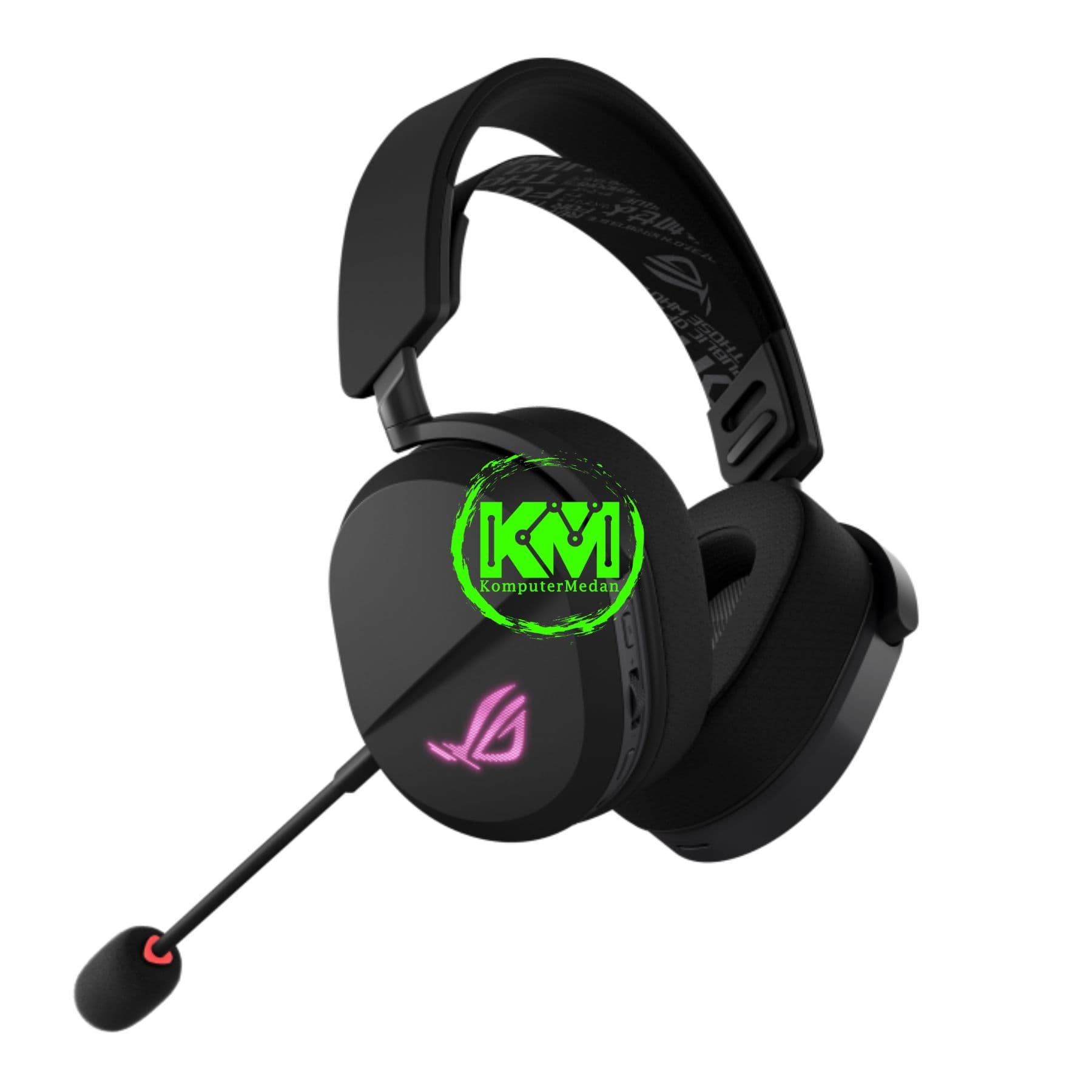 ASUS HEADSET ROG PELTA WIRELESS - BLACK - Image 2