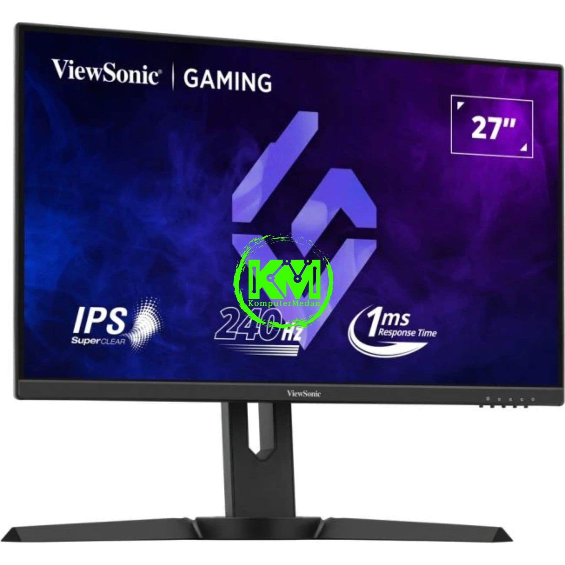 VIEWSONIC XG2709A (27"/FHD/IPS/240HZ/1MS/2xHDMI/DP/FREESYNC/G-SYNC/HDR10/ERGONOMIC) - Image 1