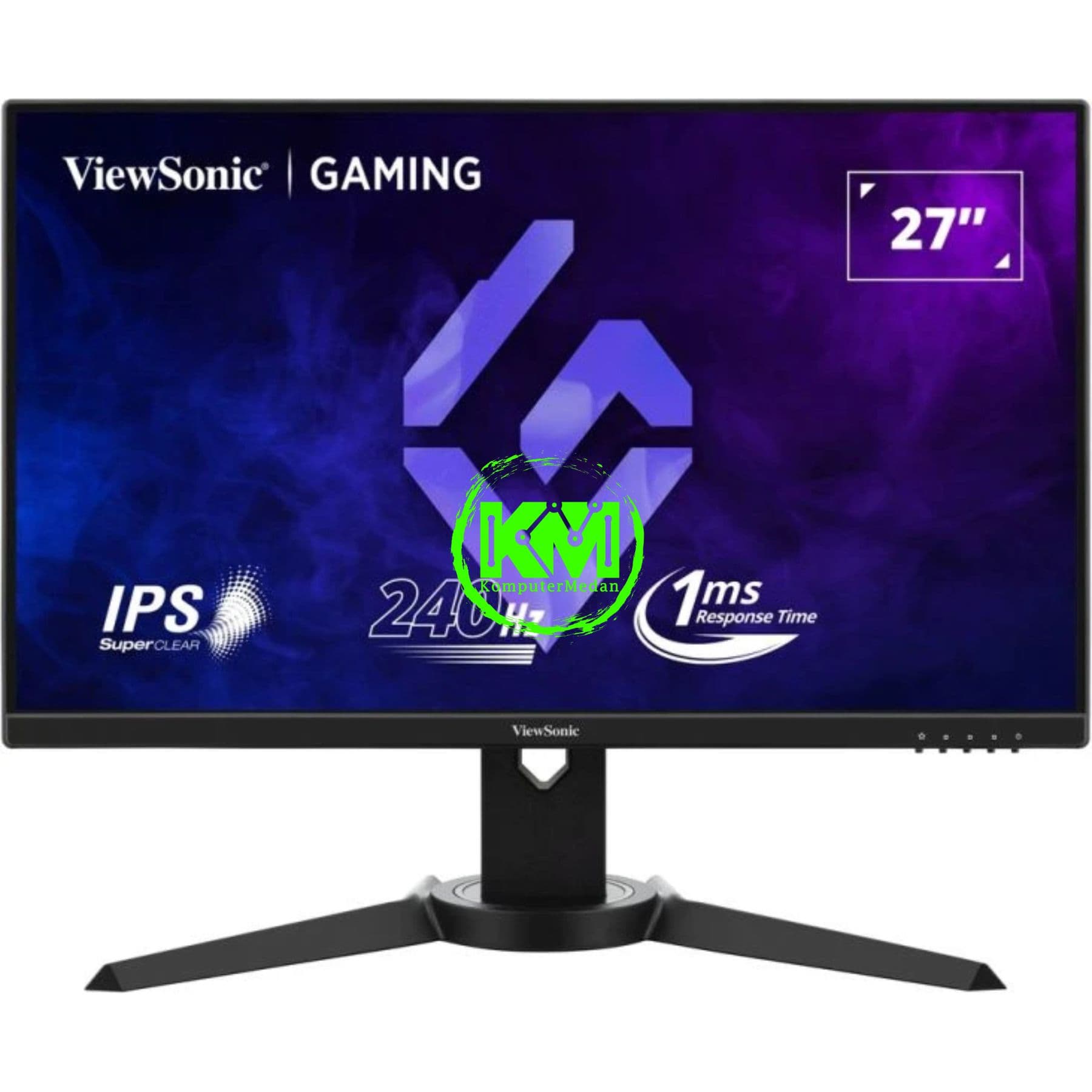 VIEWSONIC XG2709A (27"/FHD/IPS/240HZ/1MS/2xHDMI/DP/FREESYNC/G-SYNC/HDR10/ERGONOMIC)
