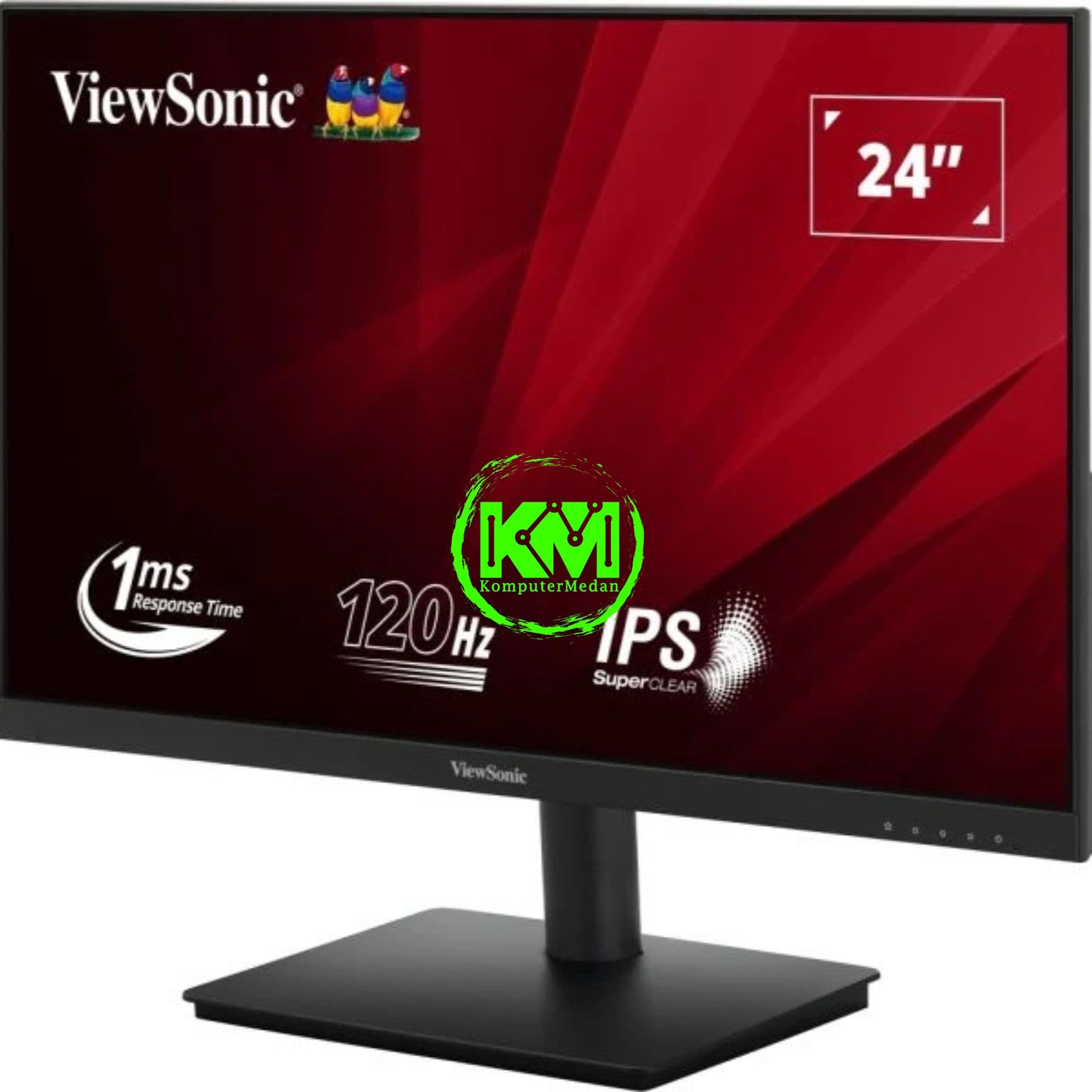 VIEWSONIC VA240A-H (24"/FHD/IPS/120HZ/1MS/HDMI/VGA/EYEPROTECH) - Image 1