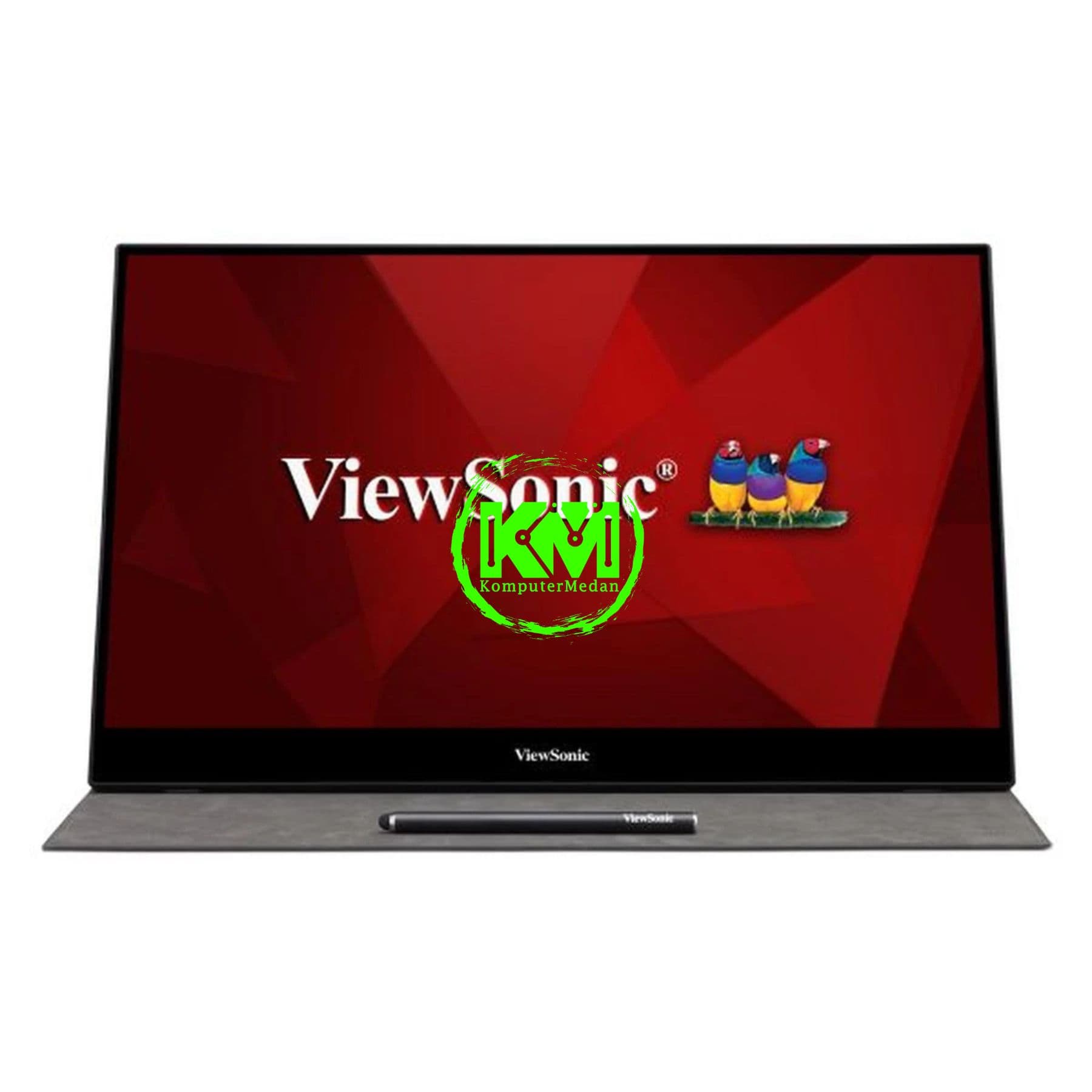 VIEWSONIC TD1655 15.6" PORTABLE TOUCHSCREEN (IPS/FHD/SPEAKER/TYPE-C/MINI HDMI/60HZ)