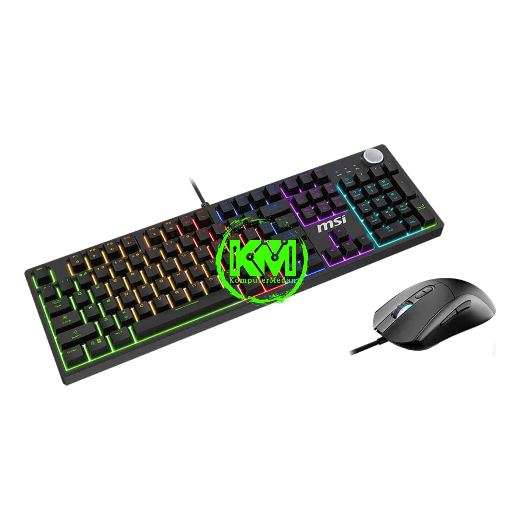 MSI GAMING FORGE GK320 COMBO MECHANICAL - RED SWITCH (KEYBOARD + MOUSE) - Image 3