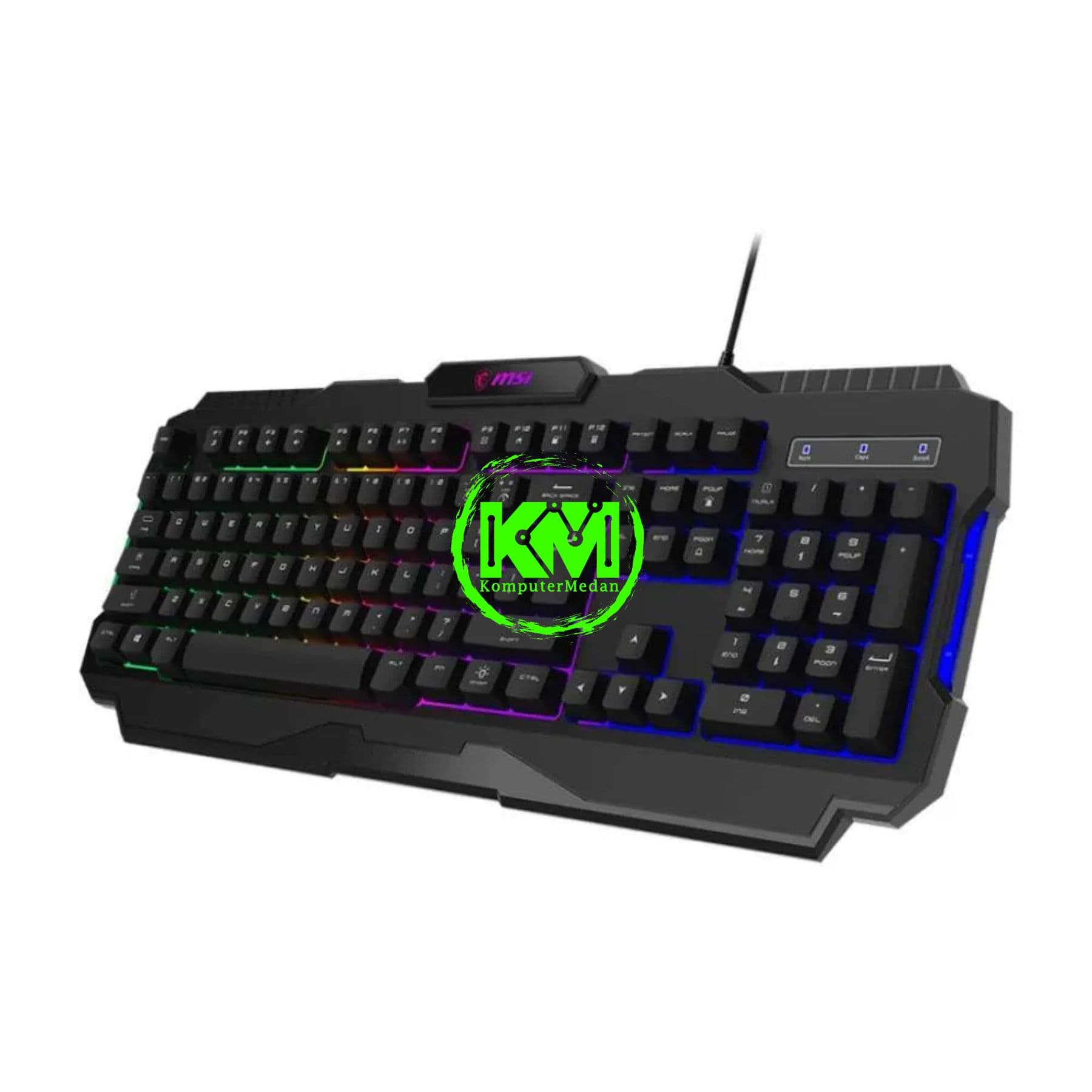 MSI GAMING KEYBOARD GK100 - RAINBOW BACKLIT - Image 4