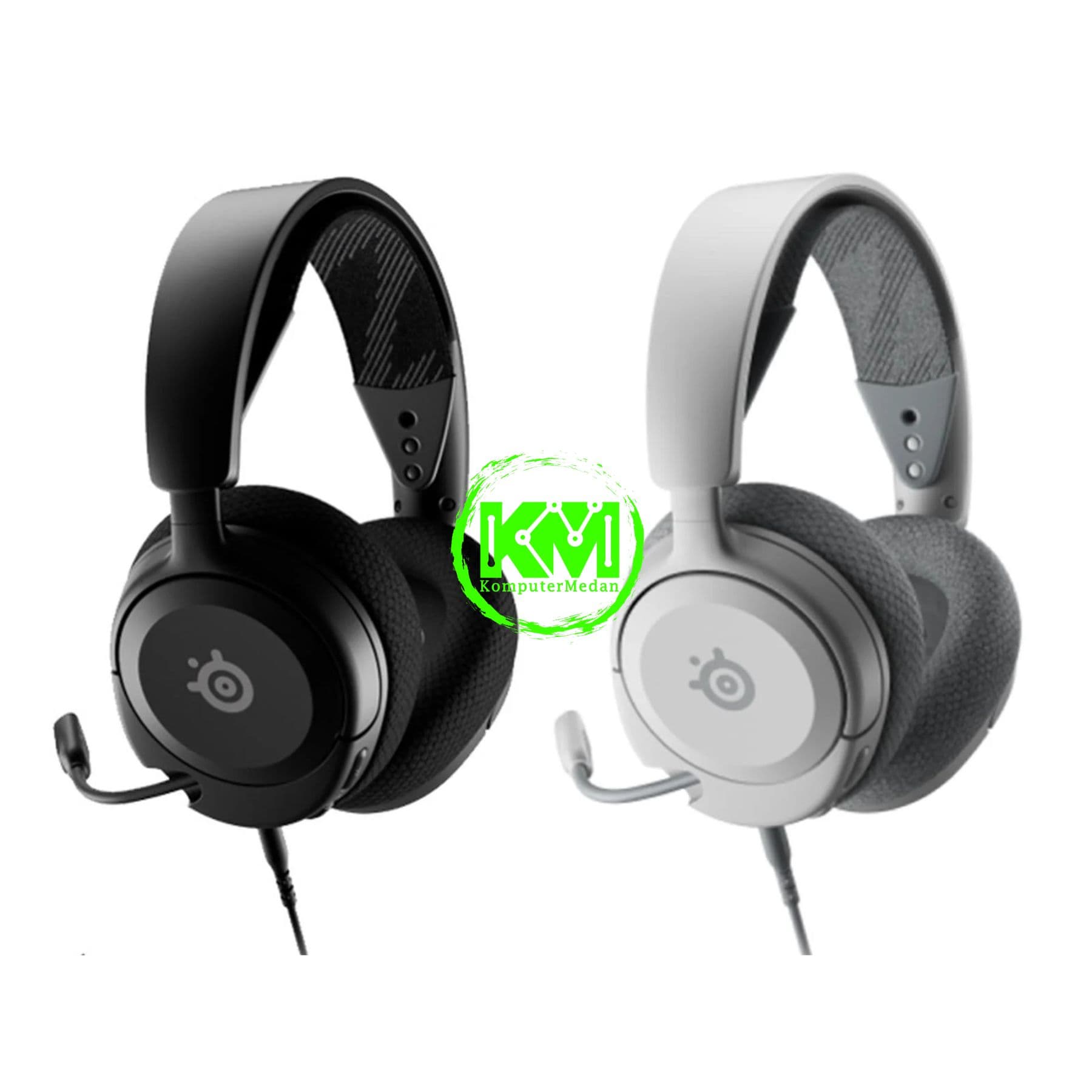 STEELSERIES ARCTIS NOVA 1 GAMING HEADSET - BLACK/WHITE
