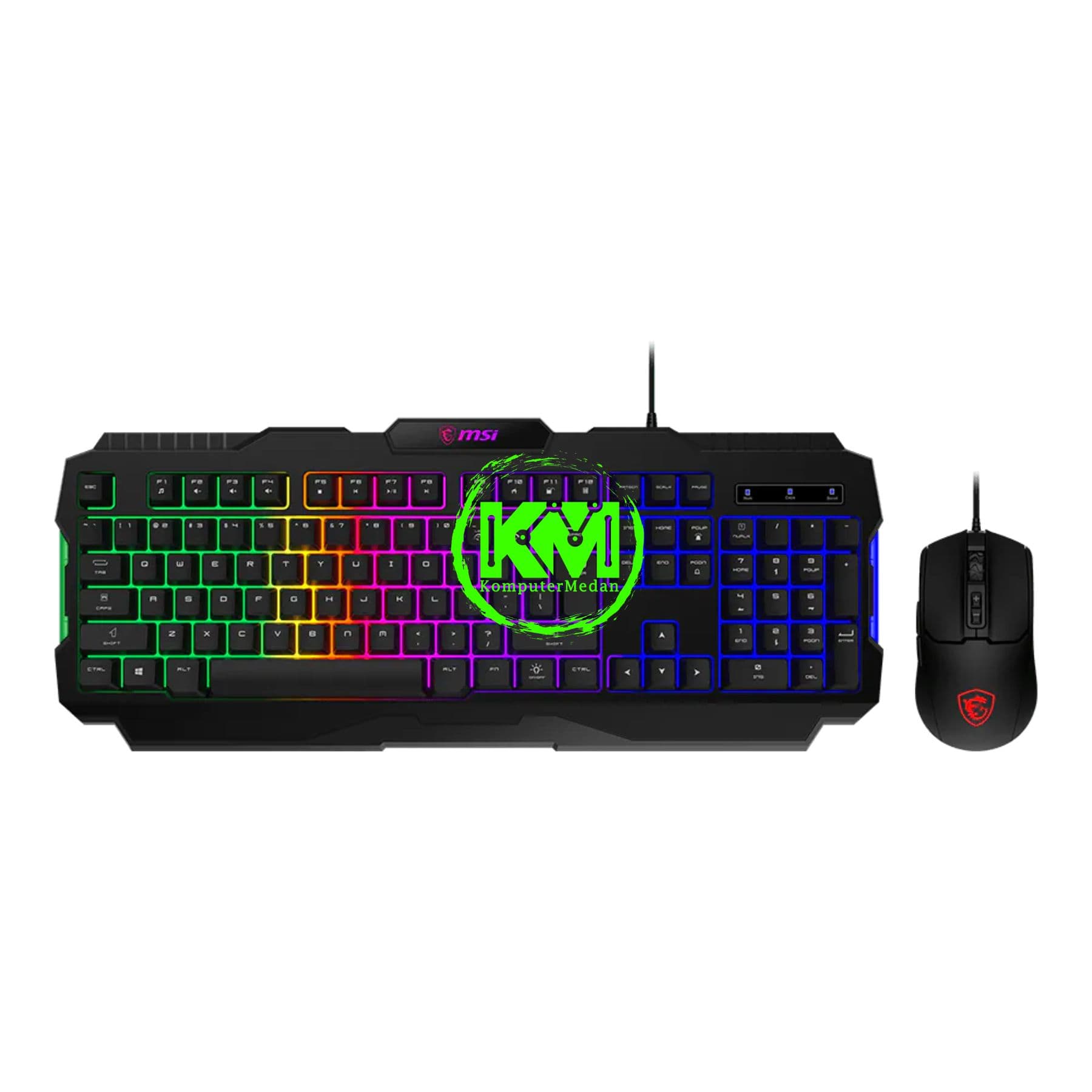 MSI GAMING FORGE GK100 COMBO (KEYBOARD + MOUSE)