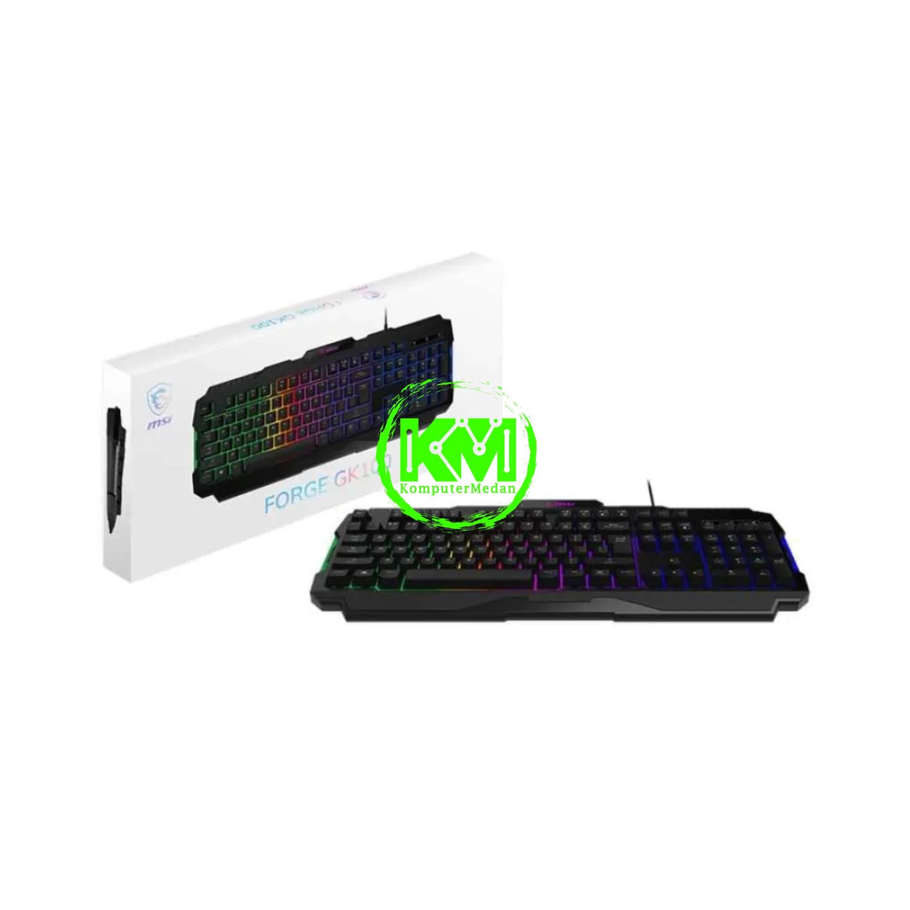MSI GAMING KEYBOARD GK100 - RAINBOW BACKLIT - Image 5