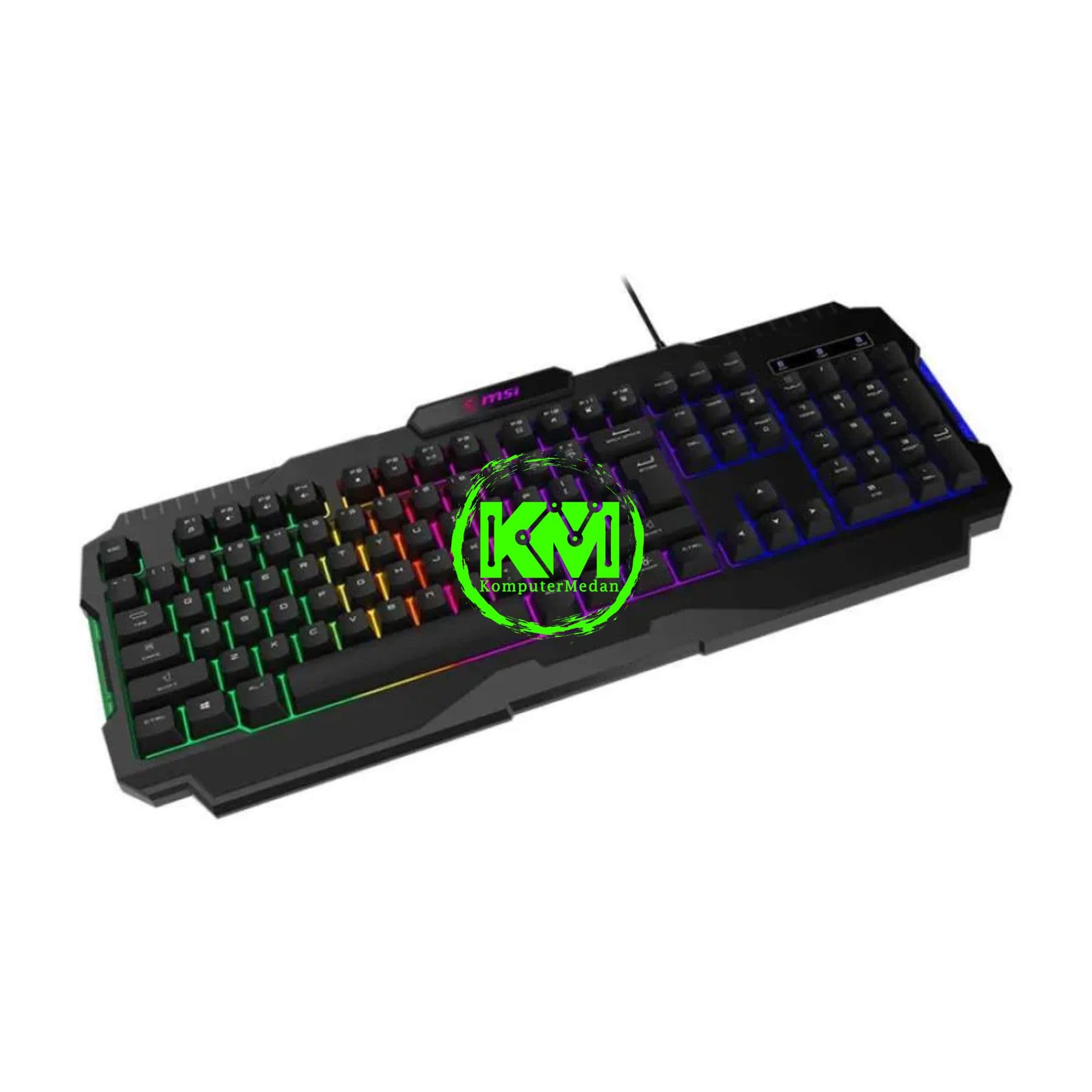 MSI GAMING KEYBOARD GK100 - RAINBOW BACKLIT - Image 2