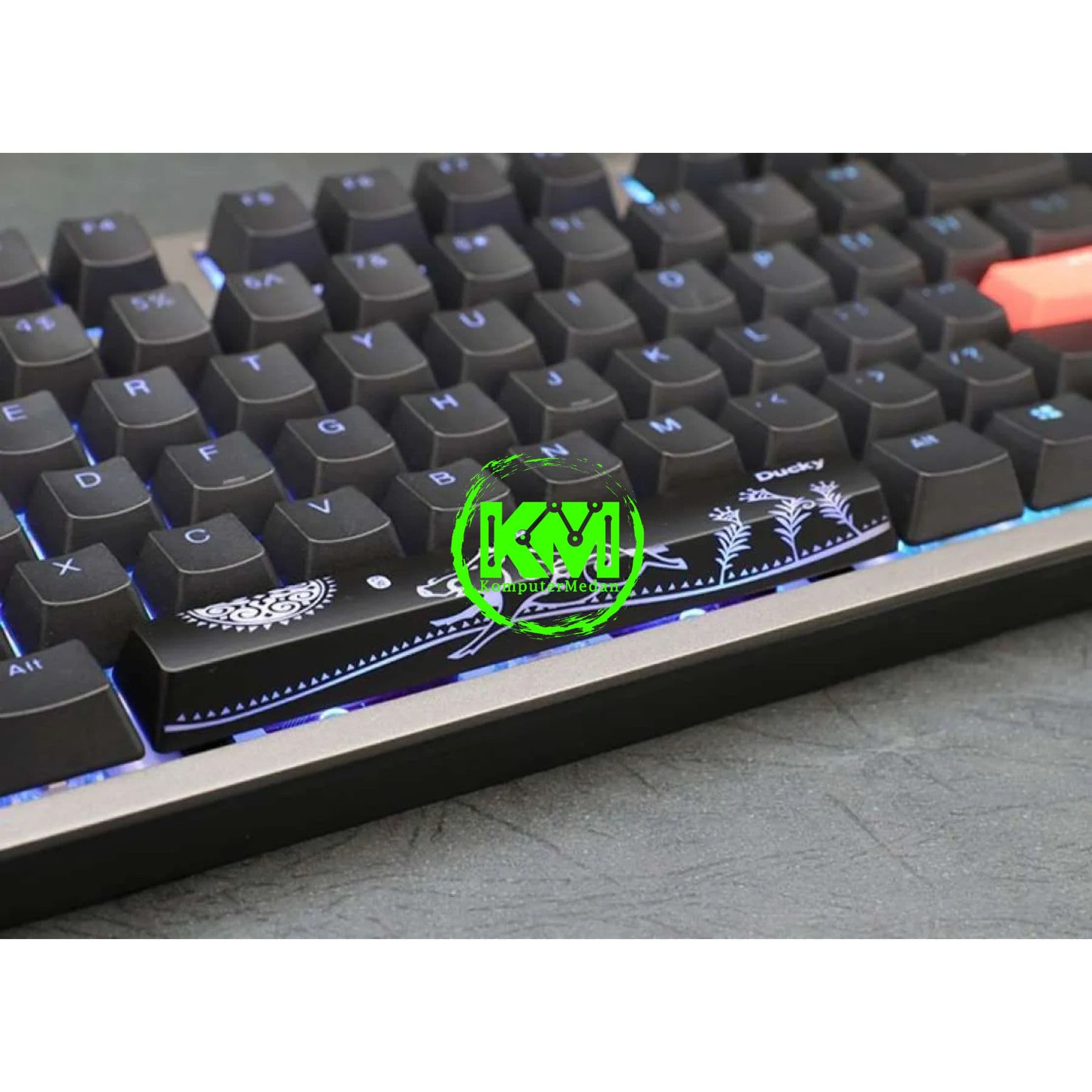 DUCKY ONE SHINE 7 RGB GAMING KEYBOARD (CHERRYMX BROWN/BLUE/RED/SILVER) - Image 3