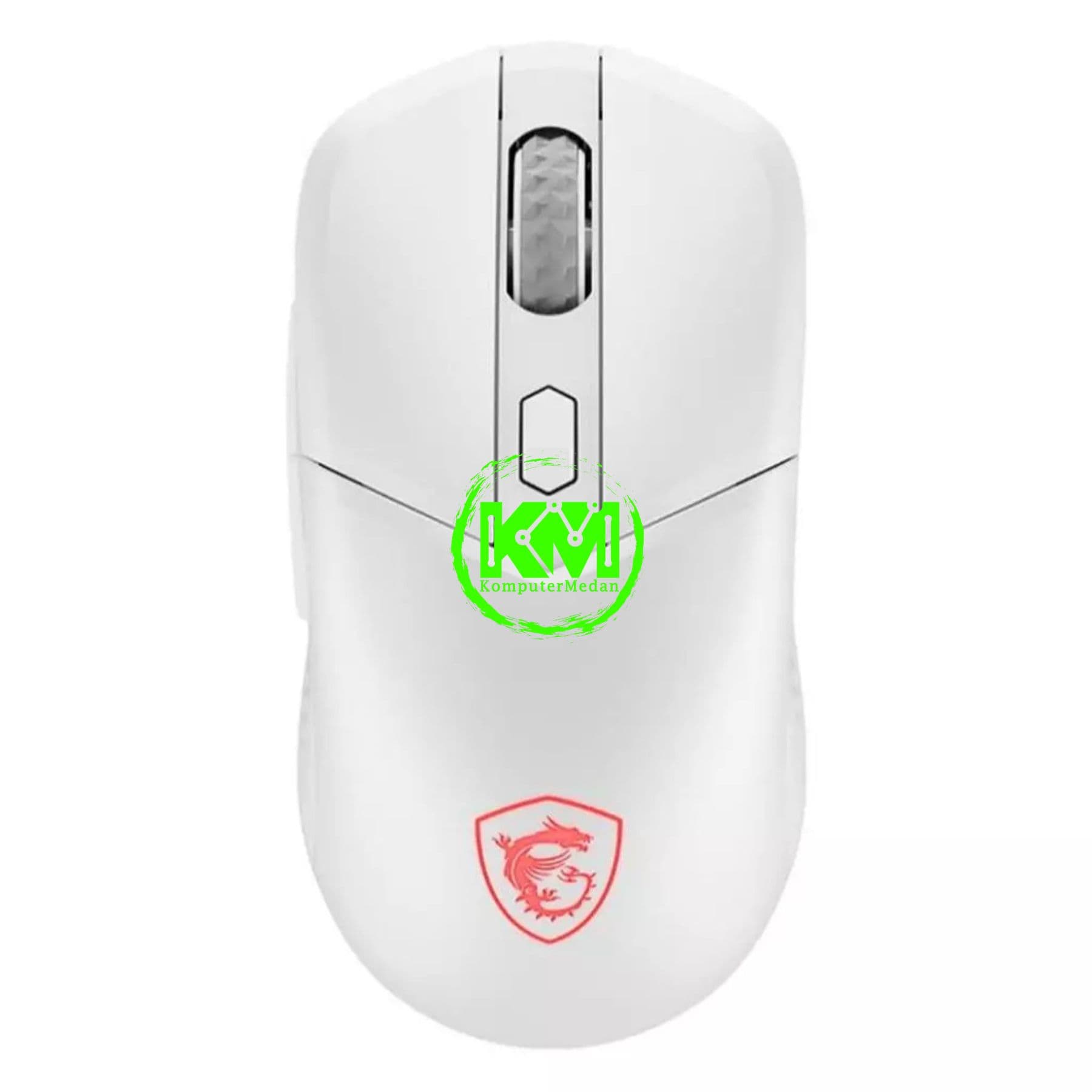MSI GAMING MOUSE VERSA 300 WIRELESS - BLACK | WHITE (3-MODE : WIRED, WIRELESS,BLUETOOTH,RGB, TYPE-C, BUILT-IN BATTERY) - Image 6