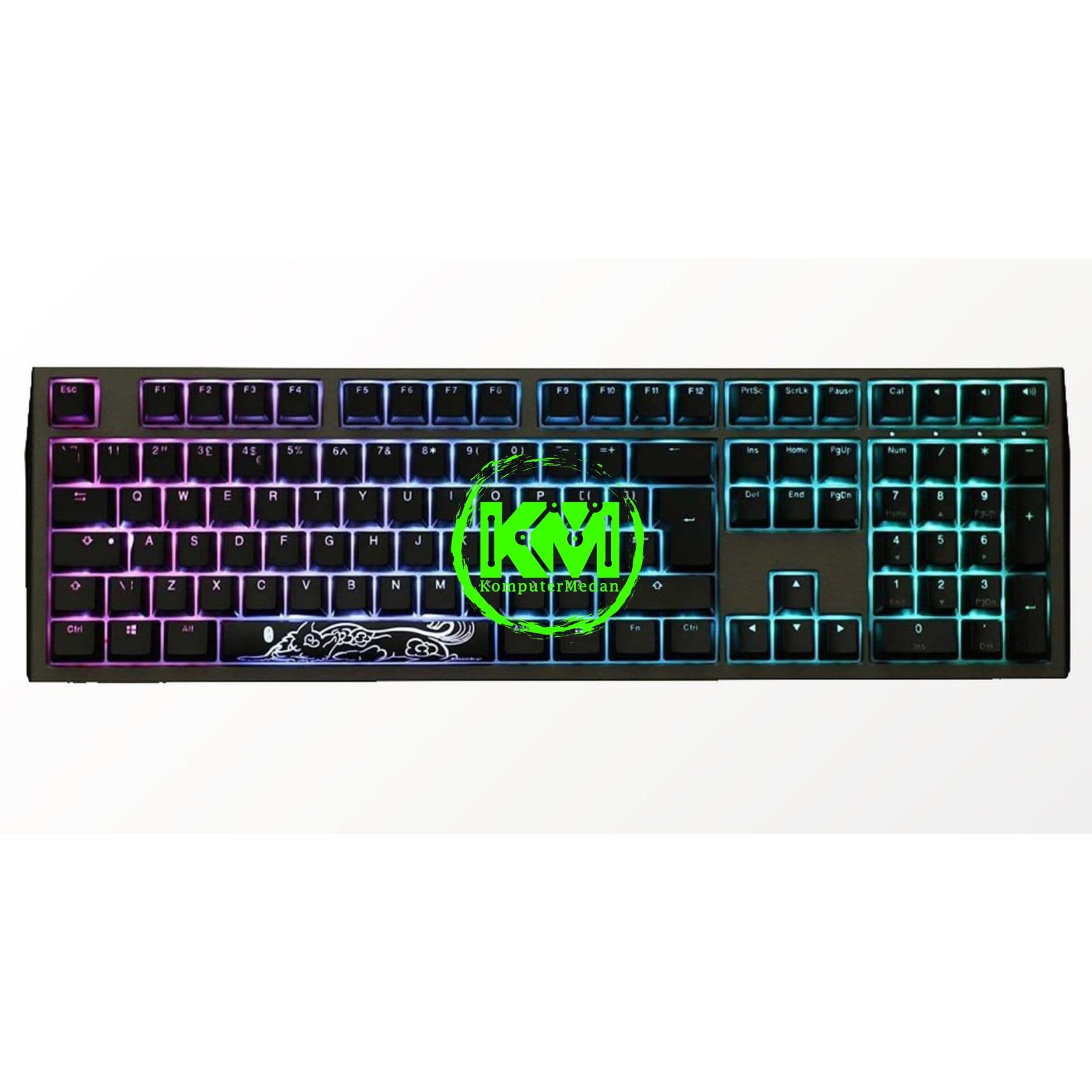 DUCKY ONE SHINE 7 RGB GAMING KEYBOARD (CHERRYMX BROWN/BLUE/RED/SILVER)