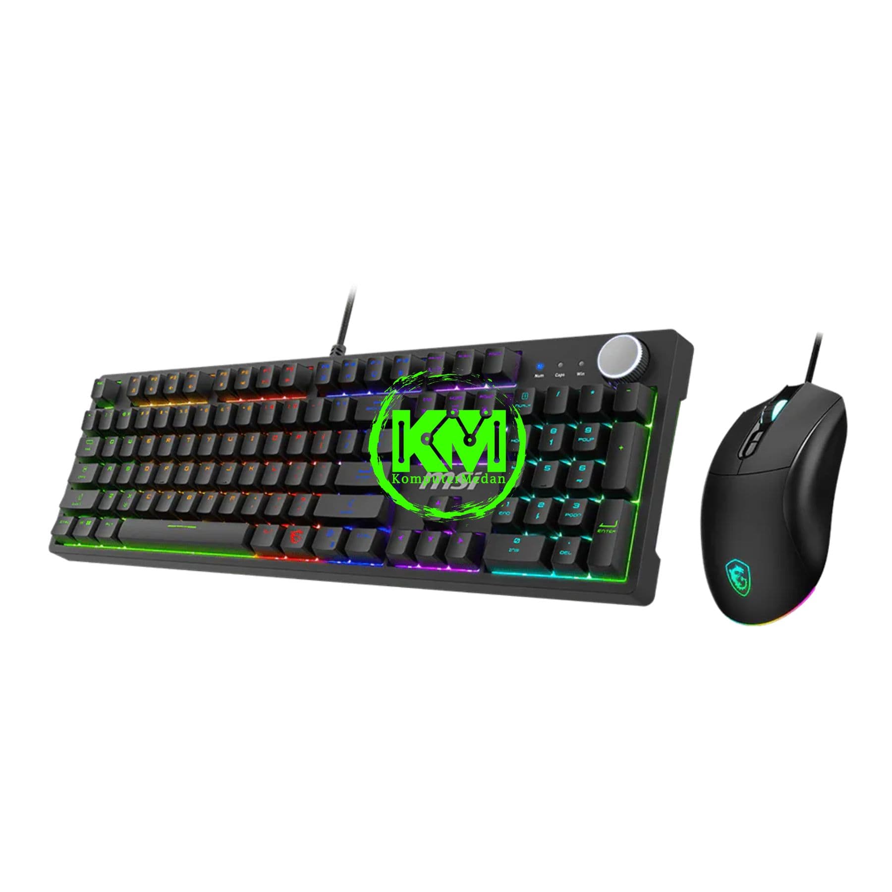 MSI GAMING FORGE GK320 COMBO MECHANICAL - RED SWITCH (KEYBOARD + MOUSE) - Image 2