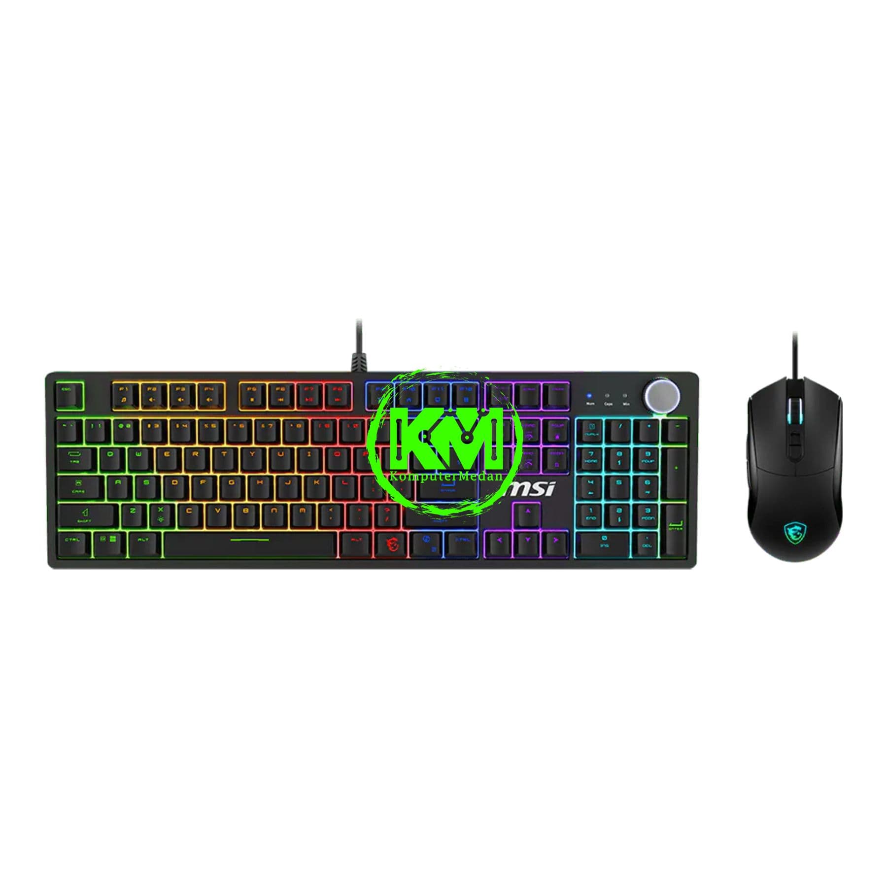 MSI GAMING FORGE GK320 COMBO MECHANICAL - RED SWITCH (KEYBOARD + MOUSE)