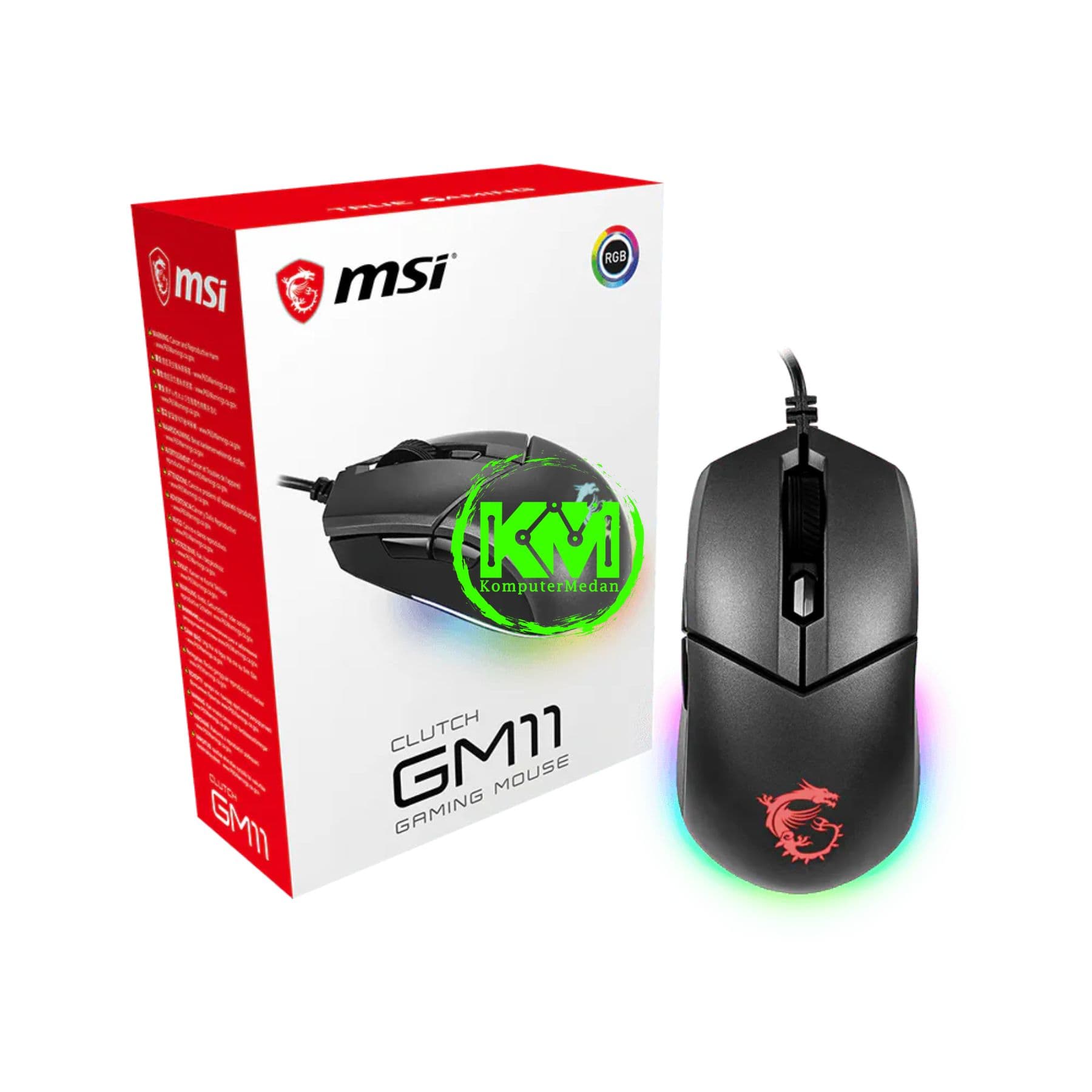 MSI GAMING MOUSE CLUTCH GM11 - Image 5
