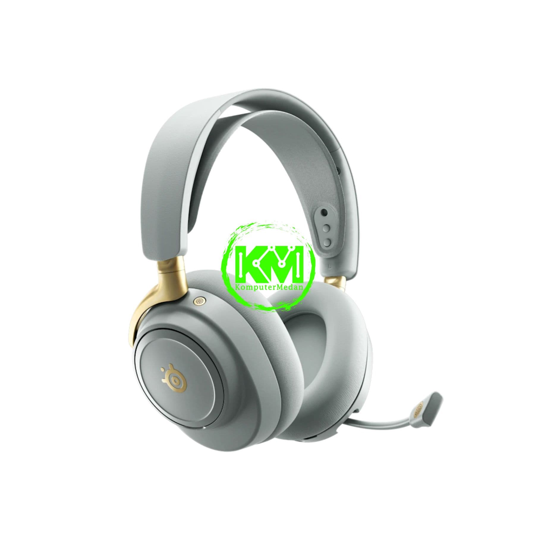 STEELSERIES ARCTIS NOVA ELITE WIRELESS GAMING HEADSET - SAGE/BLACK - Image 3