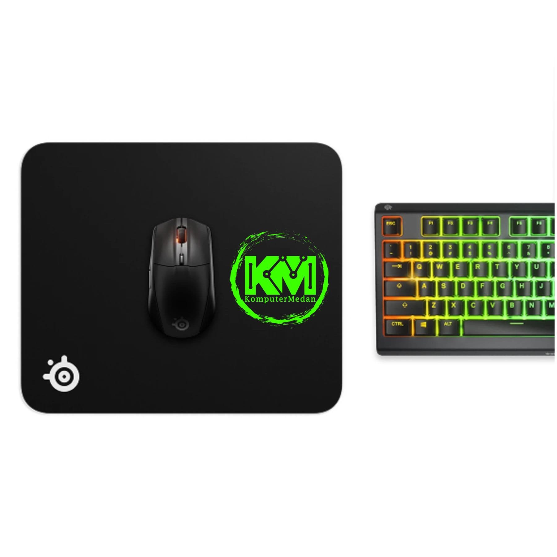 STEELSERIES QCK MEDIUM GAMING MOUSEPAD (320x285x2mm) - Image 3