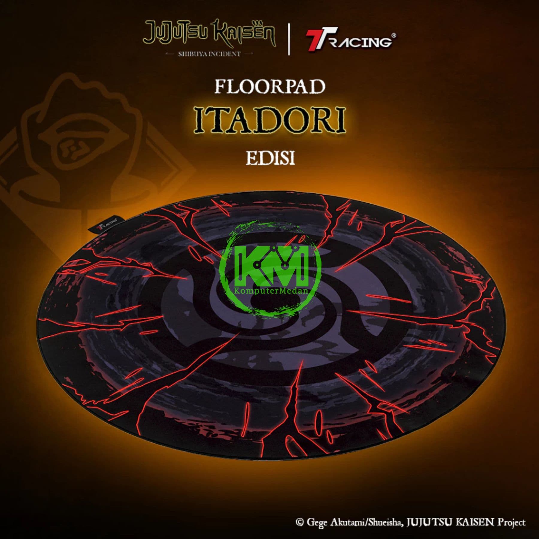 TTRACING GUARDIAN GAMING FLOORPAD (ITADORI/SUKUNA/JUJUTSU KAISEN) - Image 2