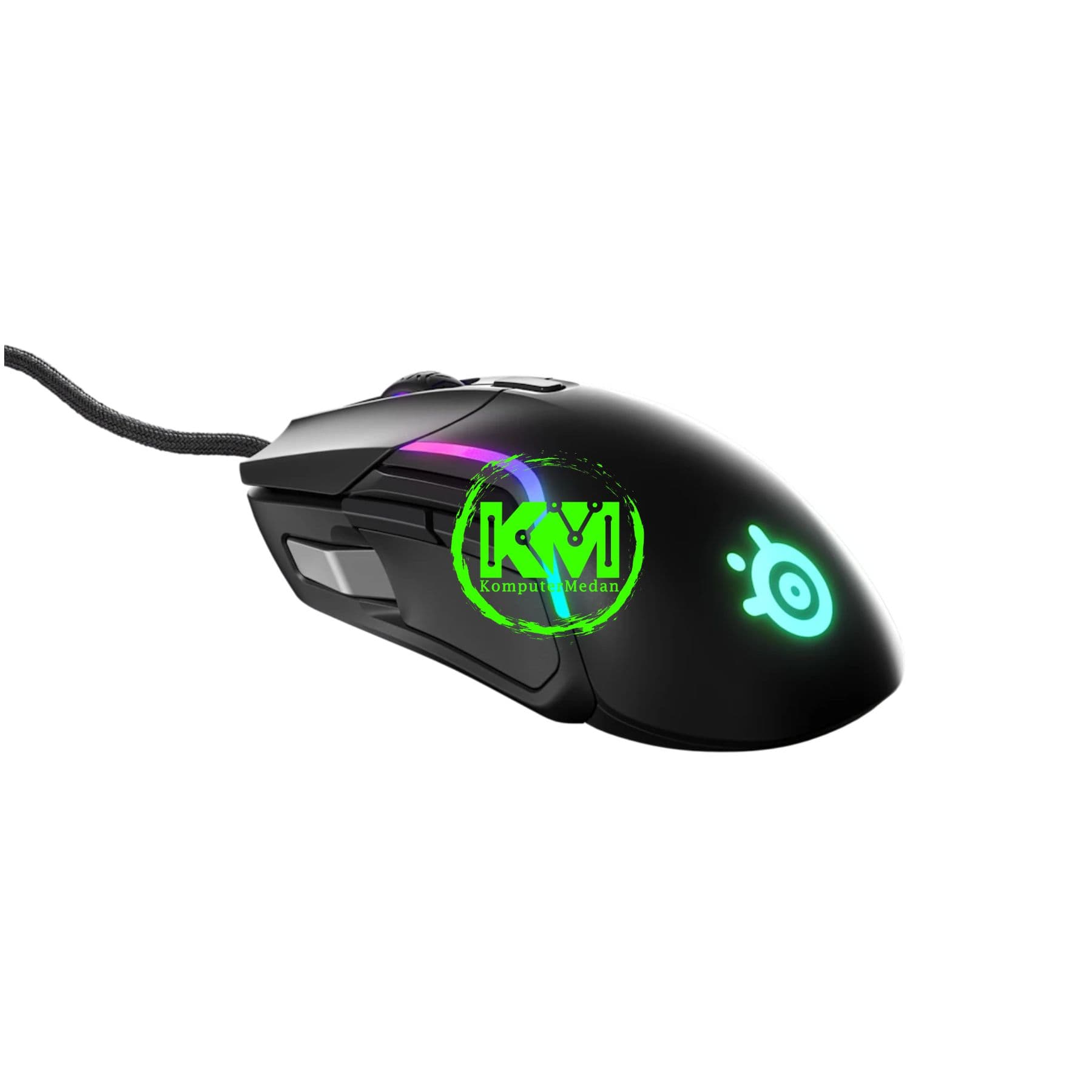 STEELSERIES RIVAL 5 BLACK GAMING MOUSE (RGB) - Image 2