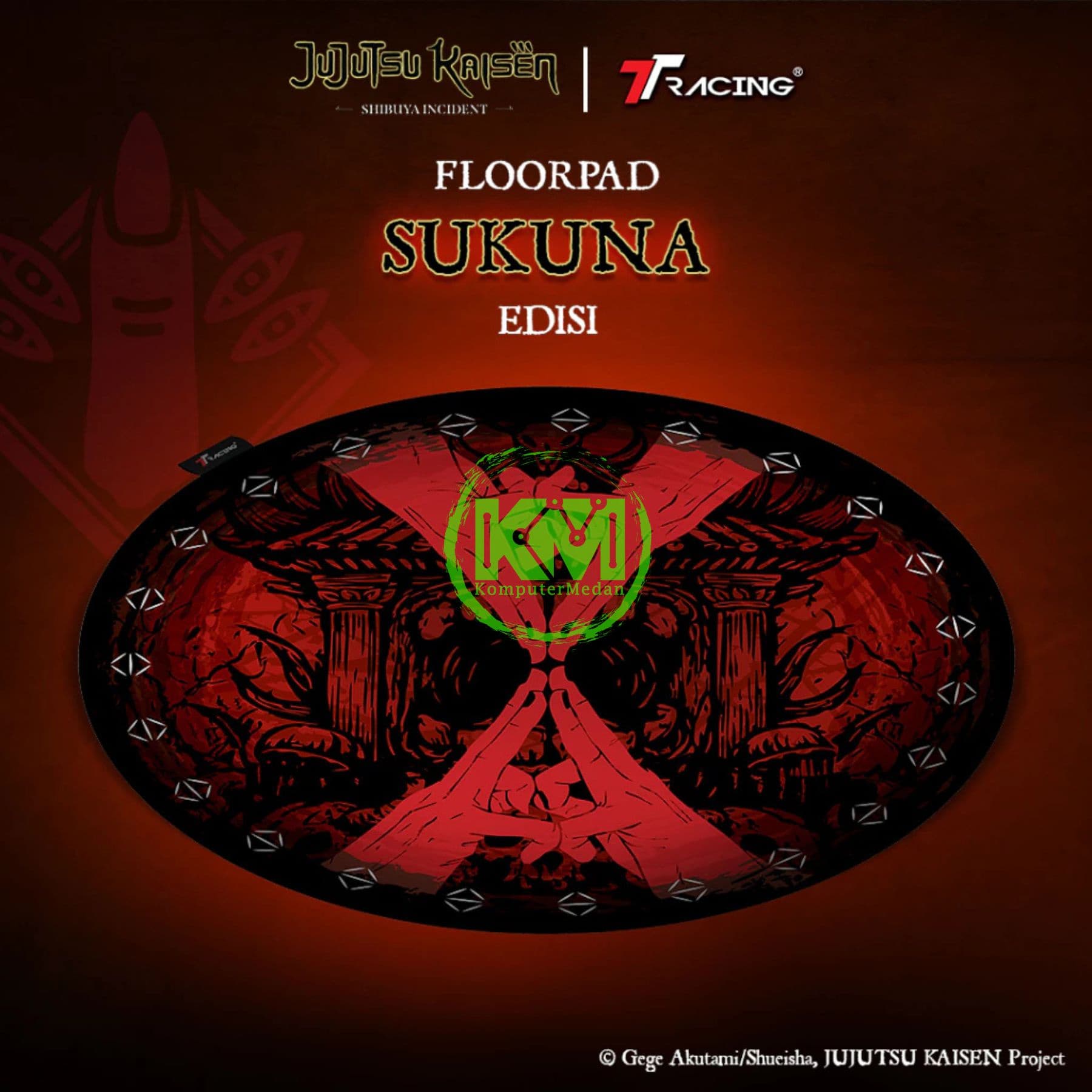 TTRACING GUARDIAN GAMING FLOORPAD (ITADORI/SUKUNA/JUJUTSU KAISEN) - Image 3