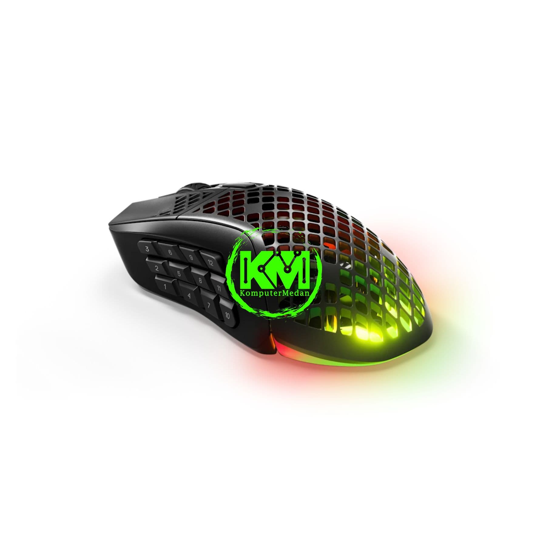 STEELSERIES AEROX 9 WIRELESS BLACK RGB GAMING MOUSE - Image 2