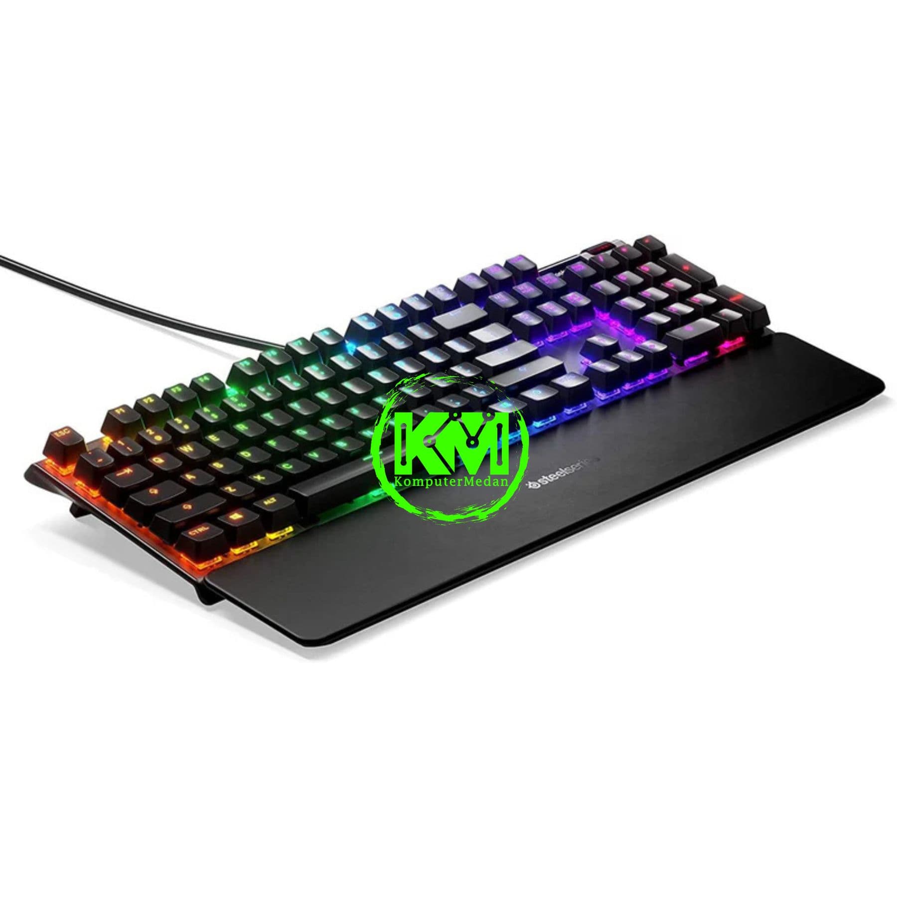 STEELSERIES APEX 7 TKL RED/BLUE SWITCH GAMING KEYBOARD (MECHANICAL RGB WITH LED) - Image 2