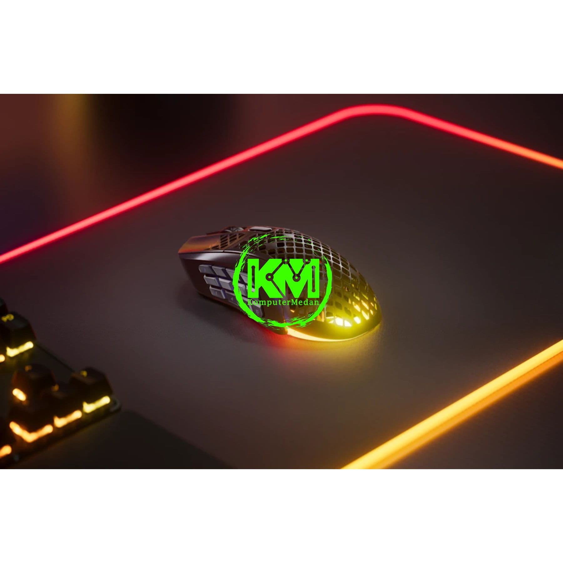 STEELSERIES AEROX 9 WIRELESS BLACK RGB GAMING MOUSE - Image 6