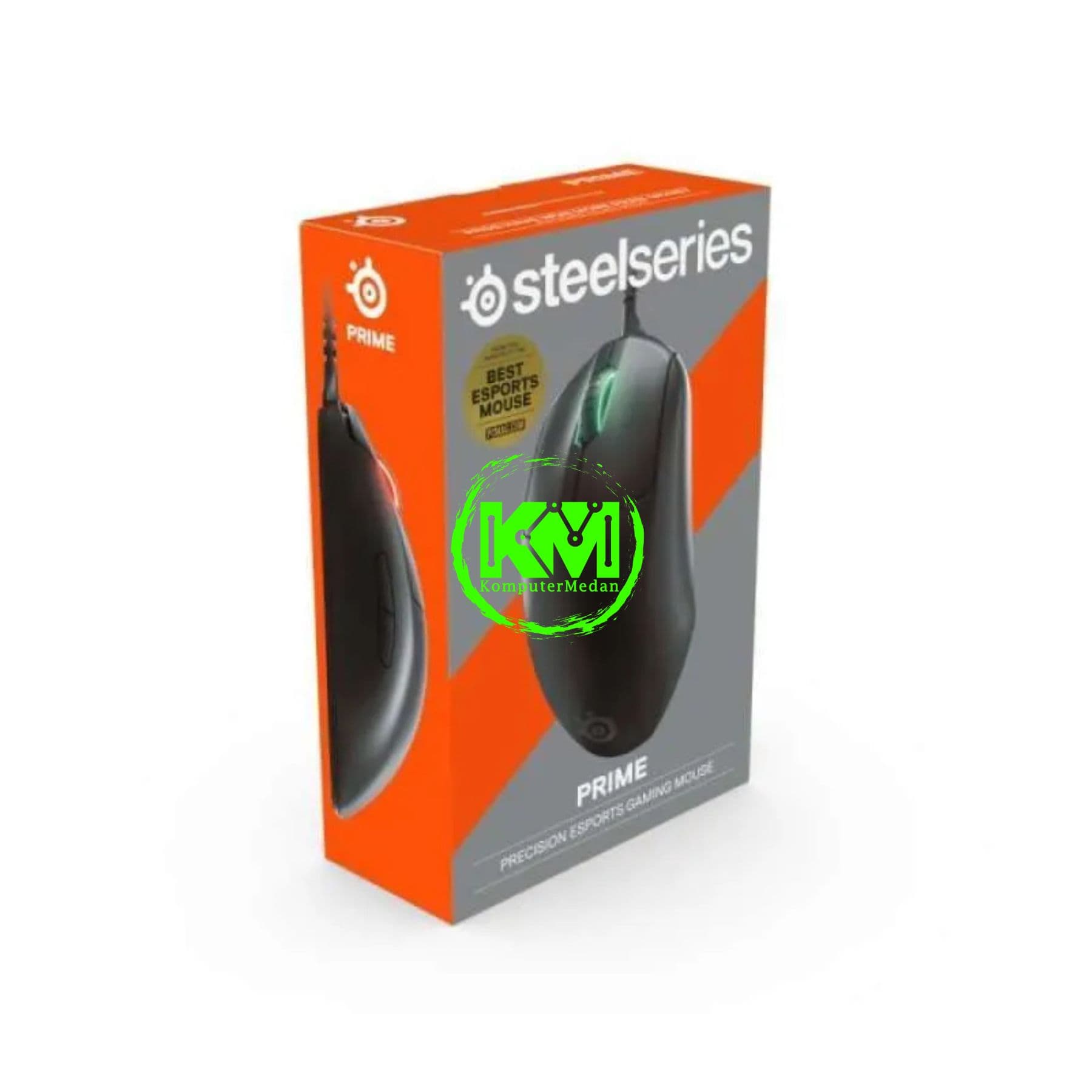 STEELSERIES PRIME GAMING MOUSE BLACK - Image 5