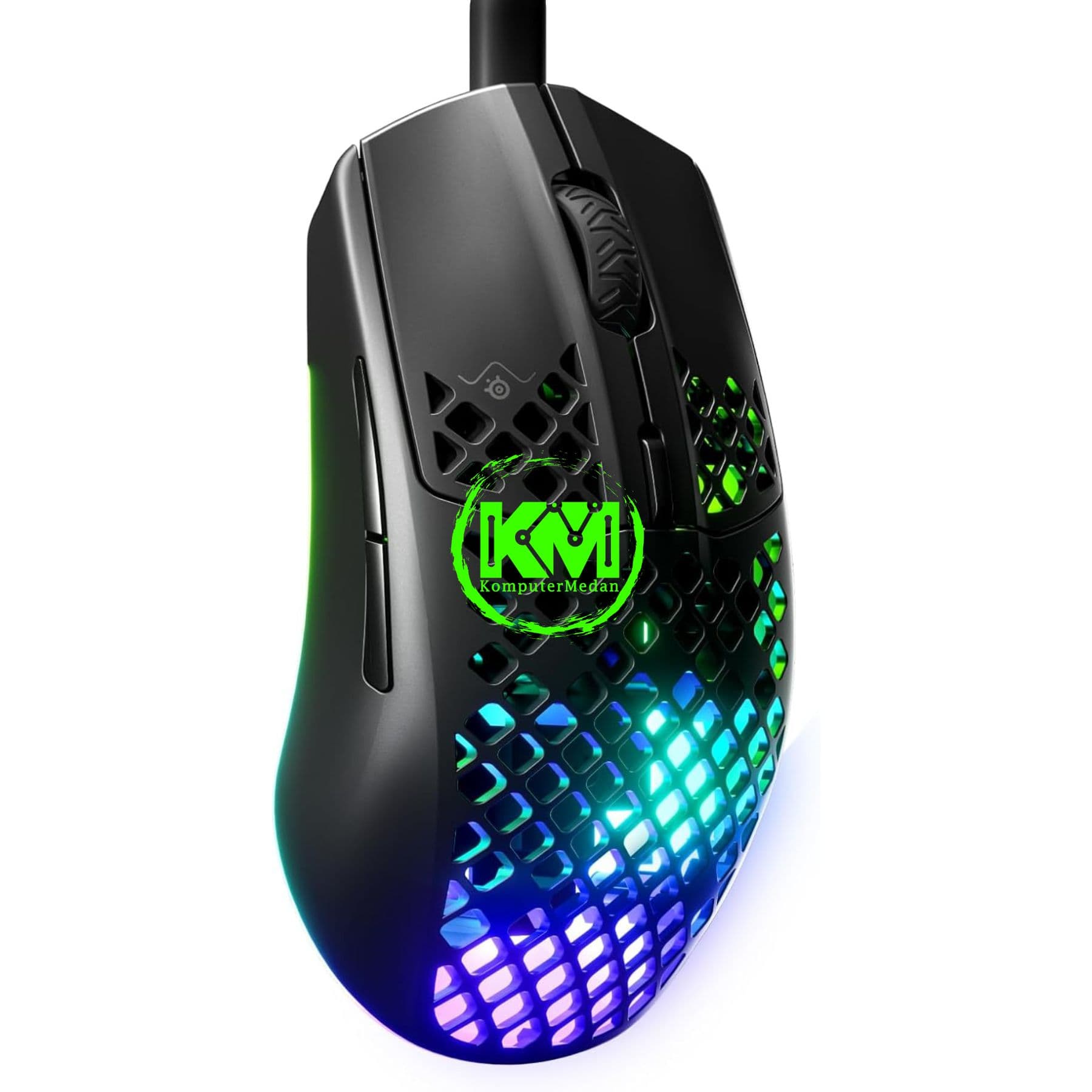 STEELSERIES AEROX 3 BLACK GAMING MOUSE (NO GARANSI)
