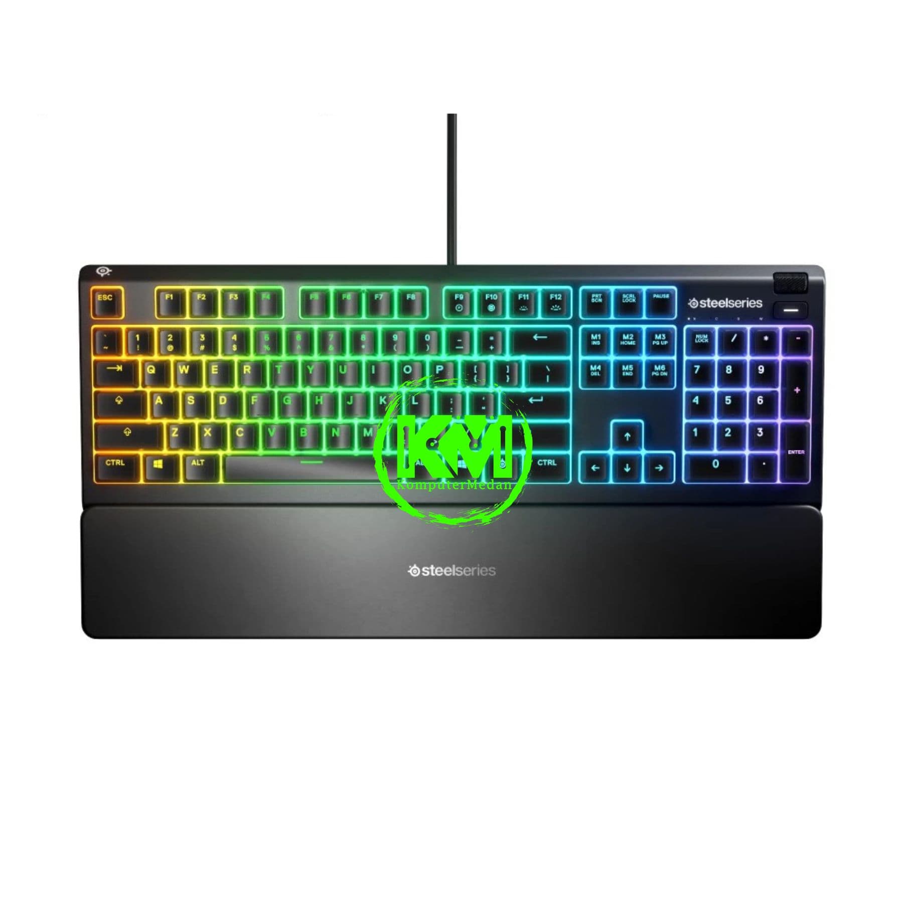 STEELSERIES APEX 3 GAMING KEYBOARD (MEMBRANE WITH RGB LED AND SSE SUPPORT) - Image 1