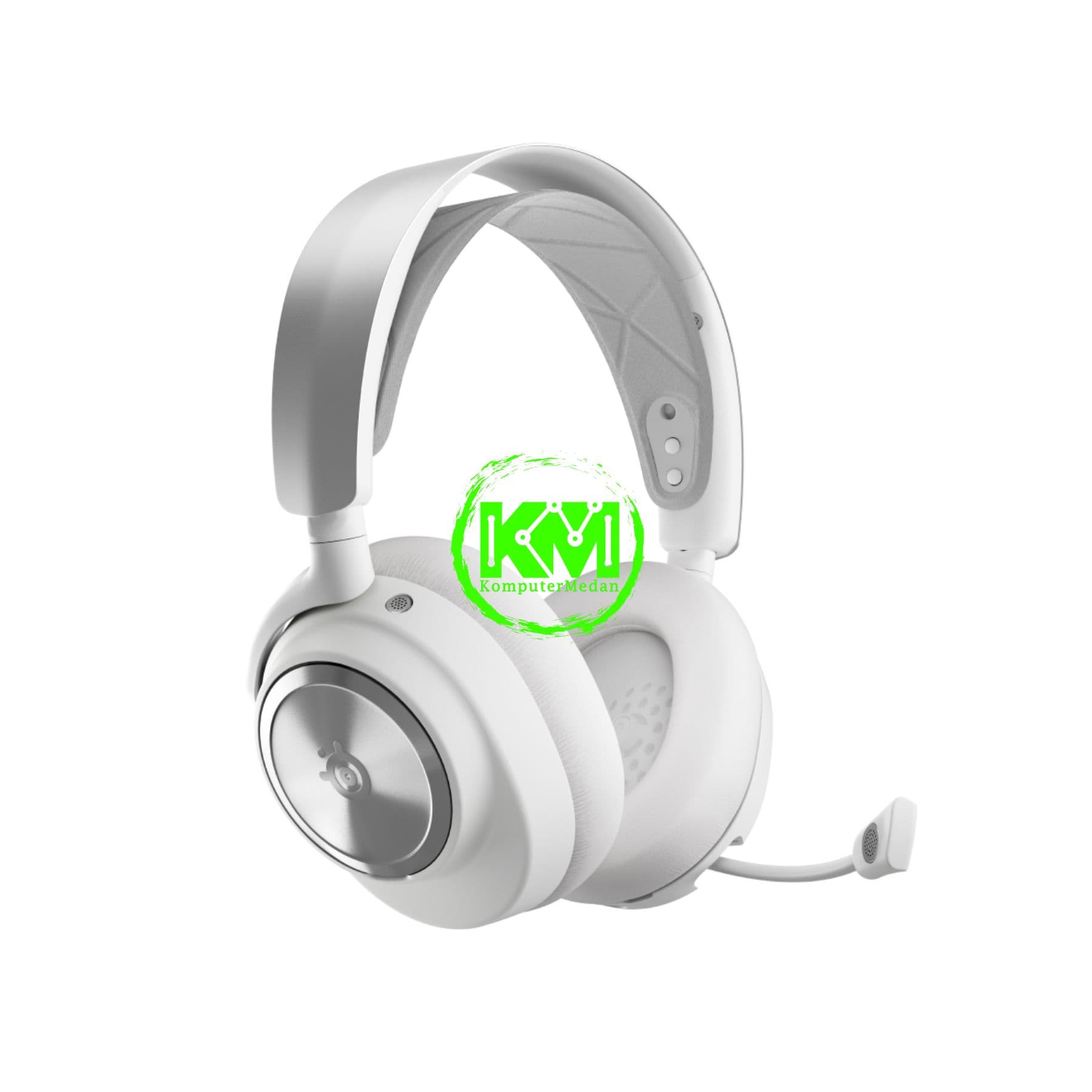 STEELSERIES ARCTIS NOVA PRO WIRELESS GAMING HEADSET - BLACK/WHITE - Image 6