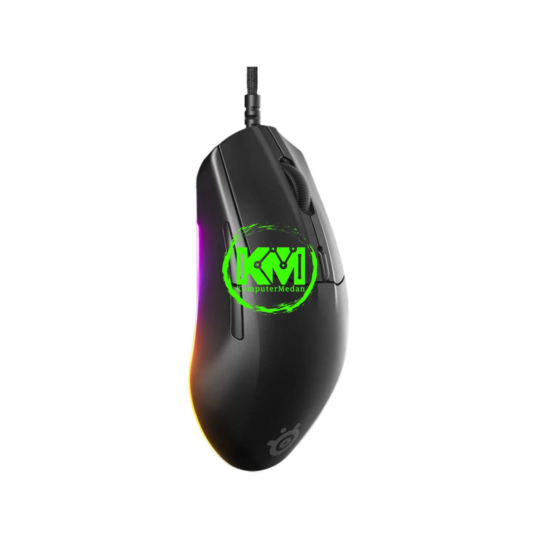 STEELSERIES RIVAL 3 GEN 2 GAMING MOUSE - BLACK/WHITE - Image 3