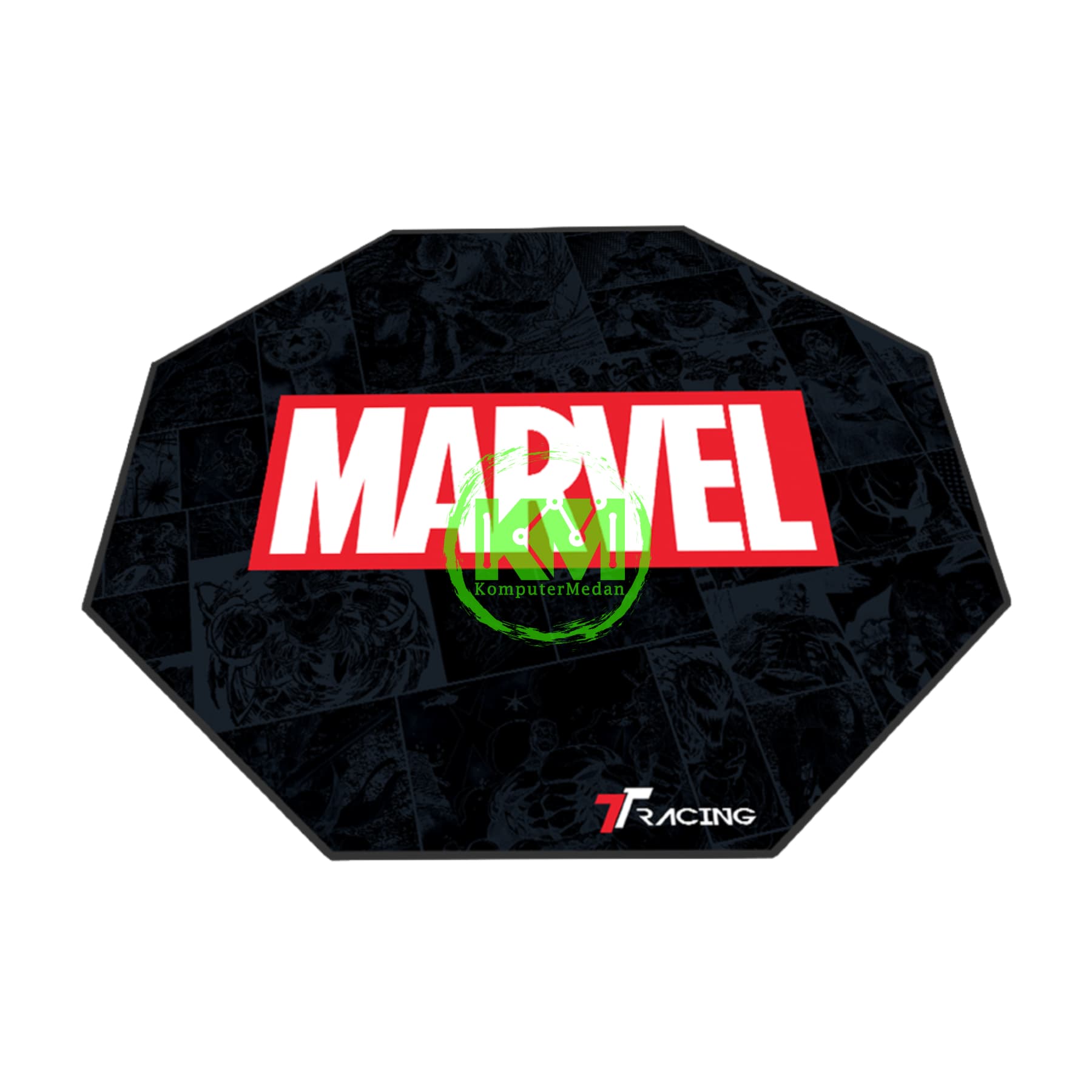 TTRACING GUARDIAN GAMING FLOORPAD (IRONMAN/D100 MARVEL/MARVEL BLACK/SPIDERMAN-COMIC) - Image 4