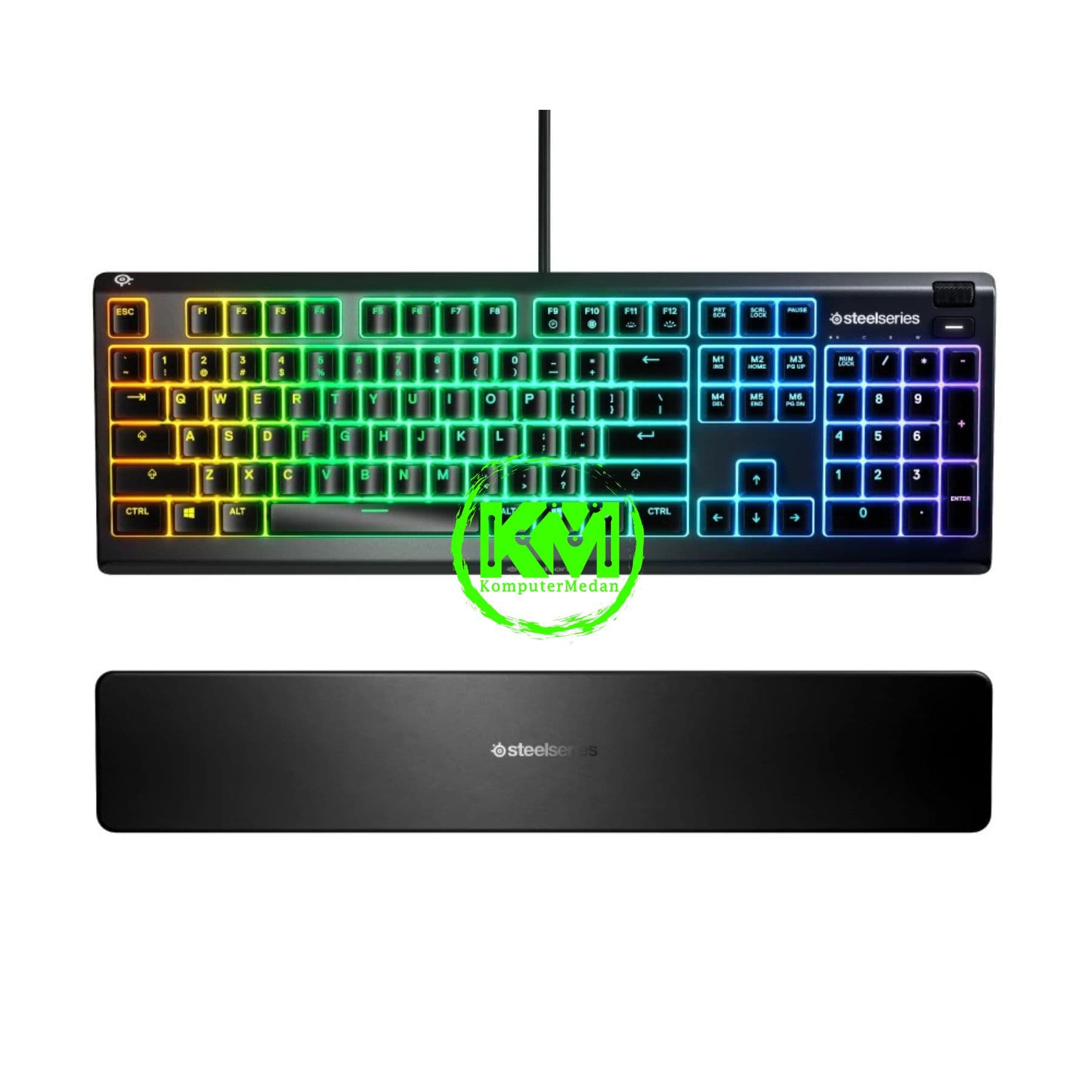 STEELSERIES APEX 3 GAMING KEYBOARD (MEMBRANE WITH RGB LED AND SSE SUPPORT) - Image 2