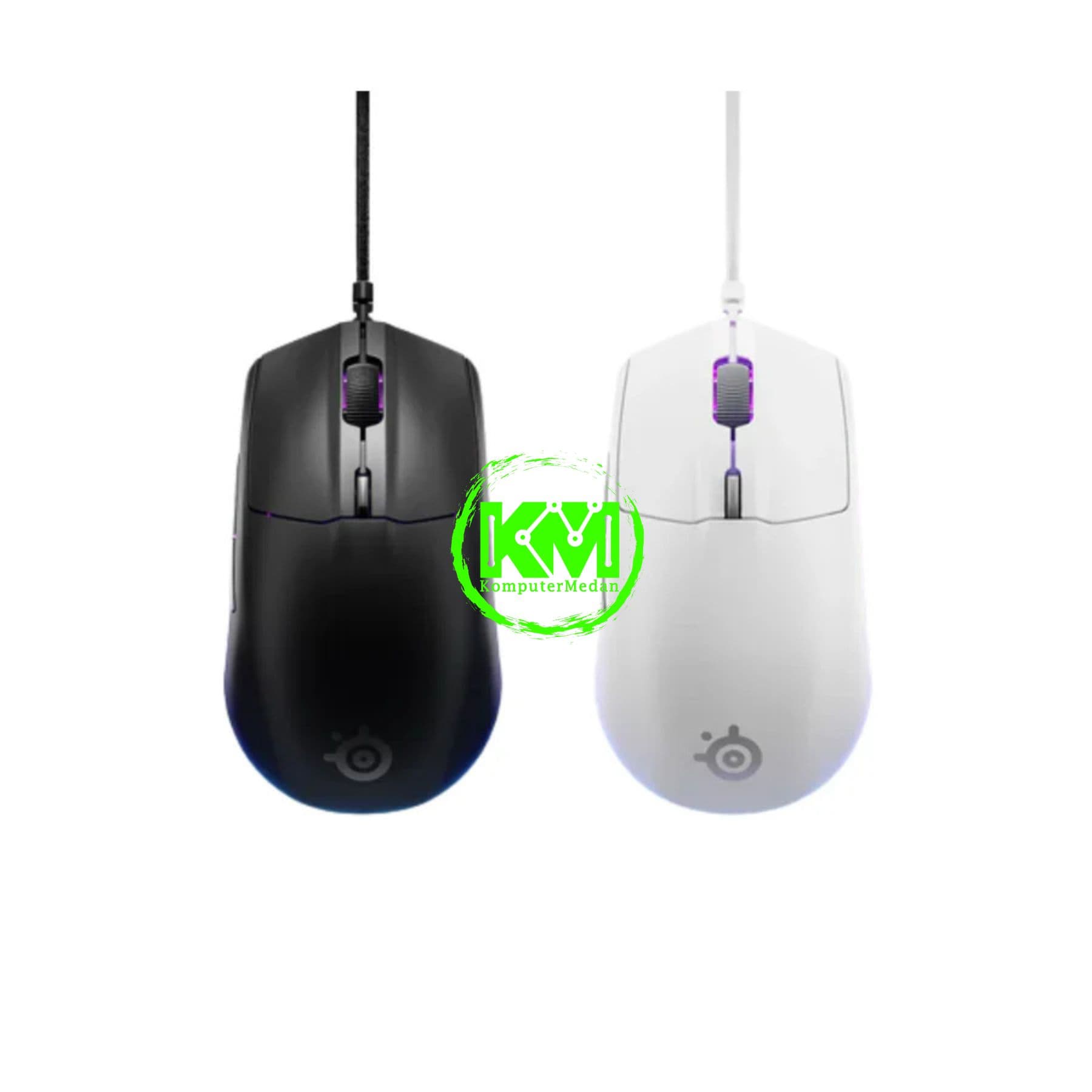 STEELSERIES RIVAL 3 GEN 2 GAMING MOUSE - BLACK/WHITE
