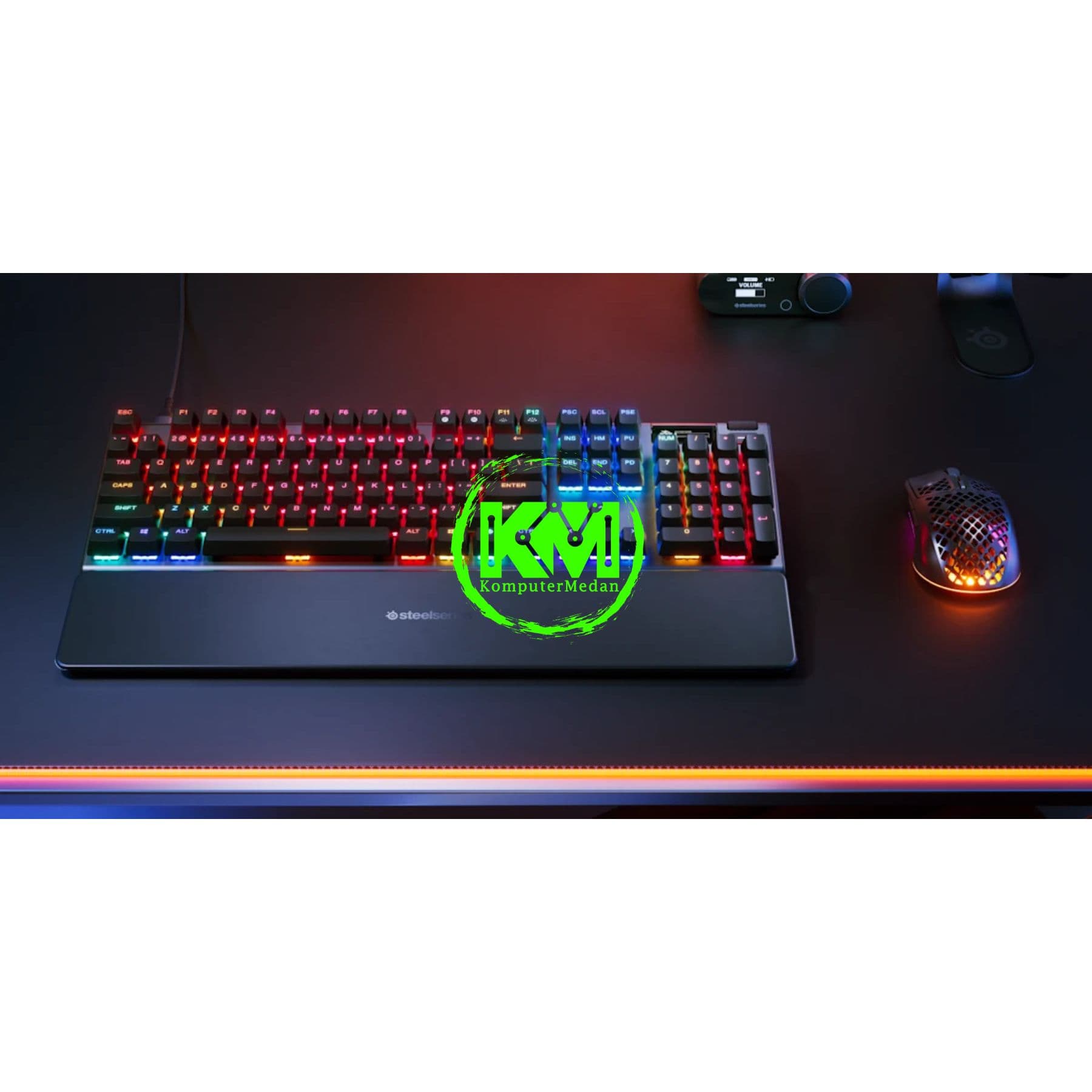 STEELSERIES APEX PRO GAMING KEYBOARD - FULL SIZE GEN 3 - Image 4