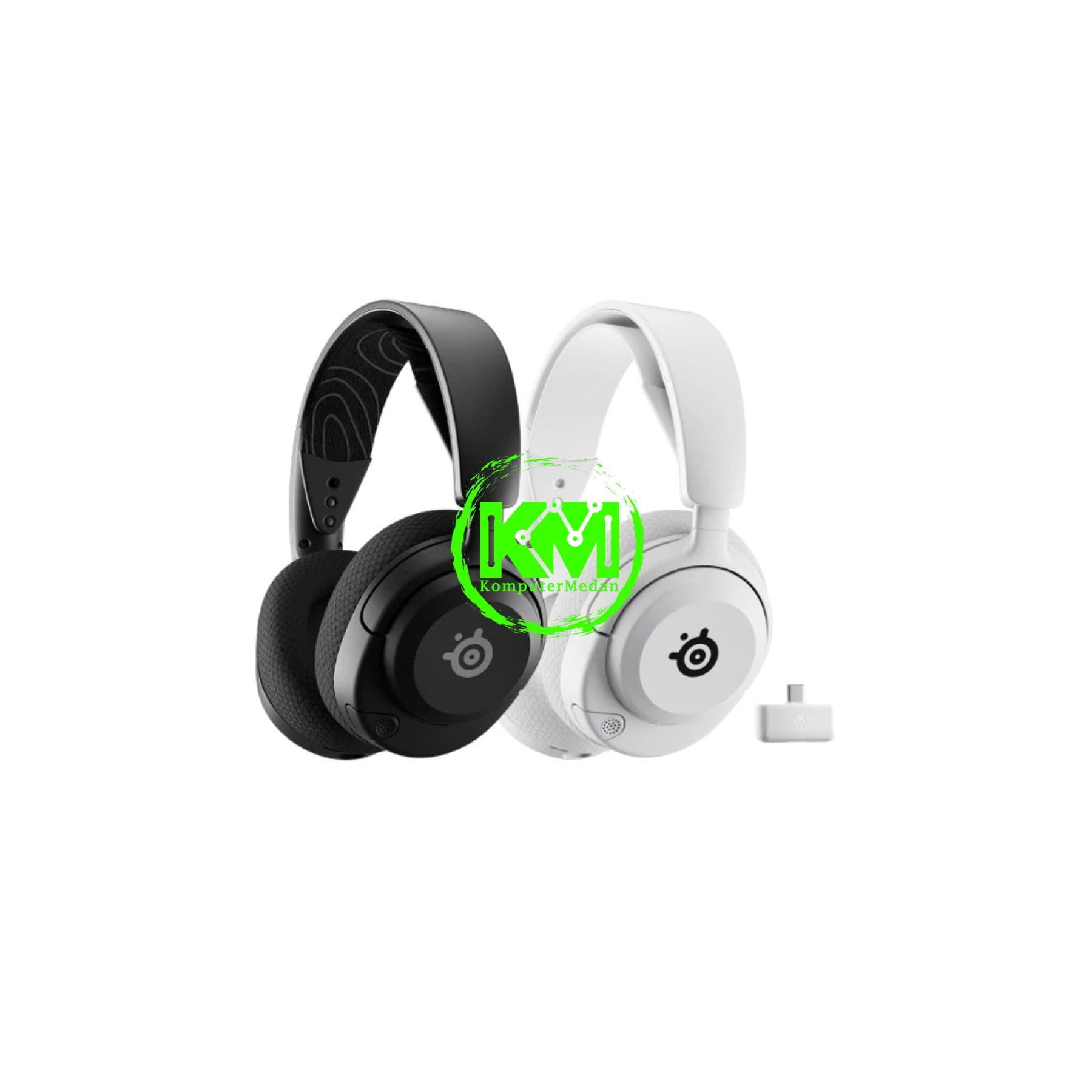 STEELSERIES ARCTIS NOVA 5 WIRELESS GAMING HEADSET - BLACK/WHITE - Image 1