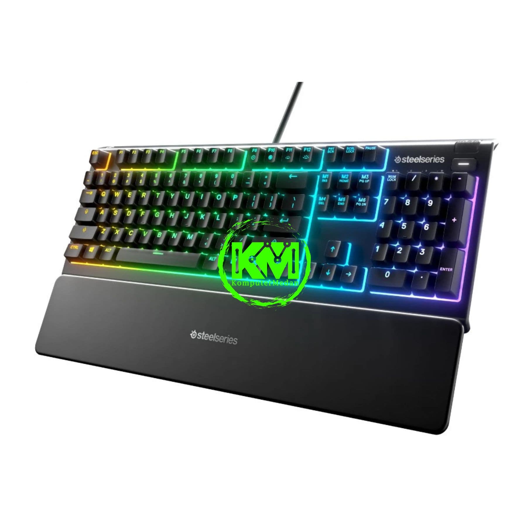 STEELSERIES APEX 3 GAMING KEYBOARD (MEMBRANE WITH RGB LED AND SSE SUPPORT) - Image 3