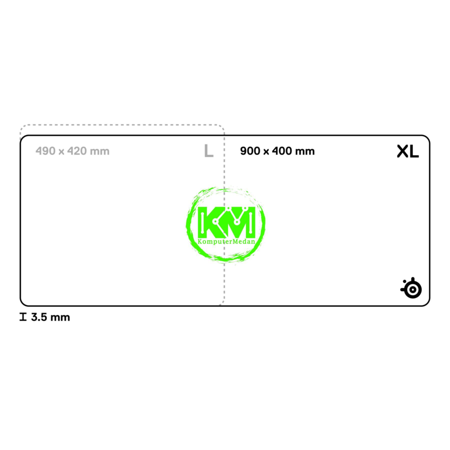 STEELSERIES QCK PERFORMANCE GAMING MOUSEPAD XL - SPEED - Image 4