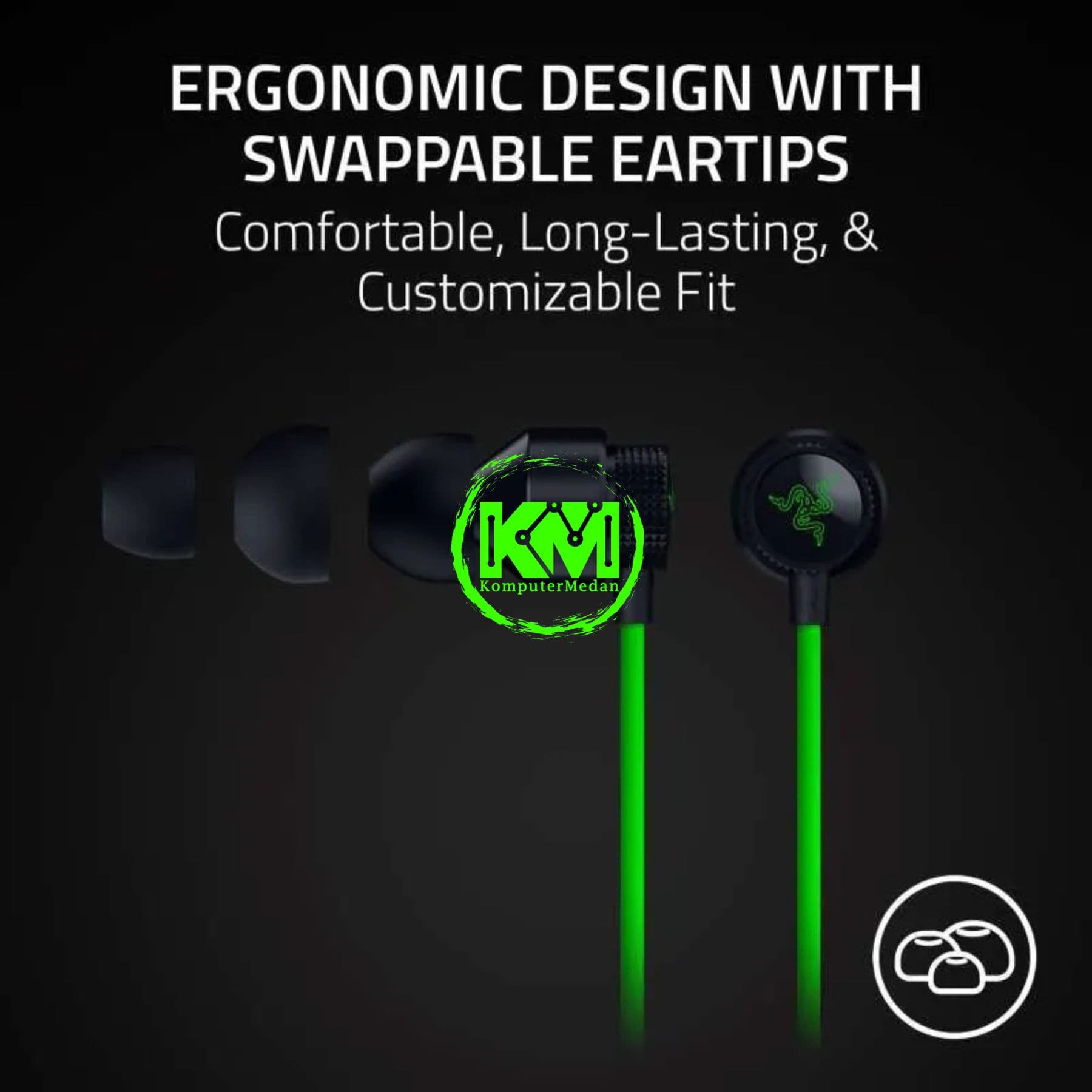 RAZER HAMMERHEAD V3 - WIRED EARBUDS - Image 6