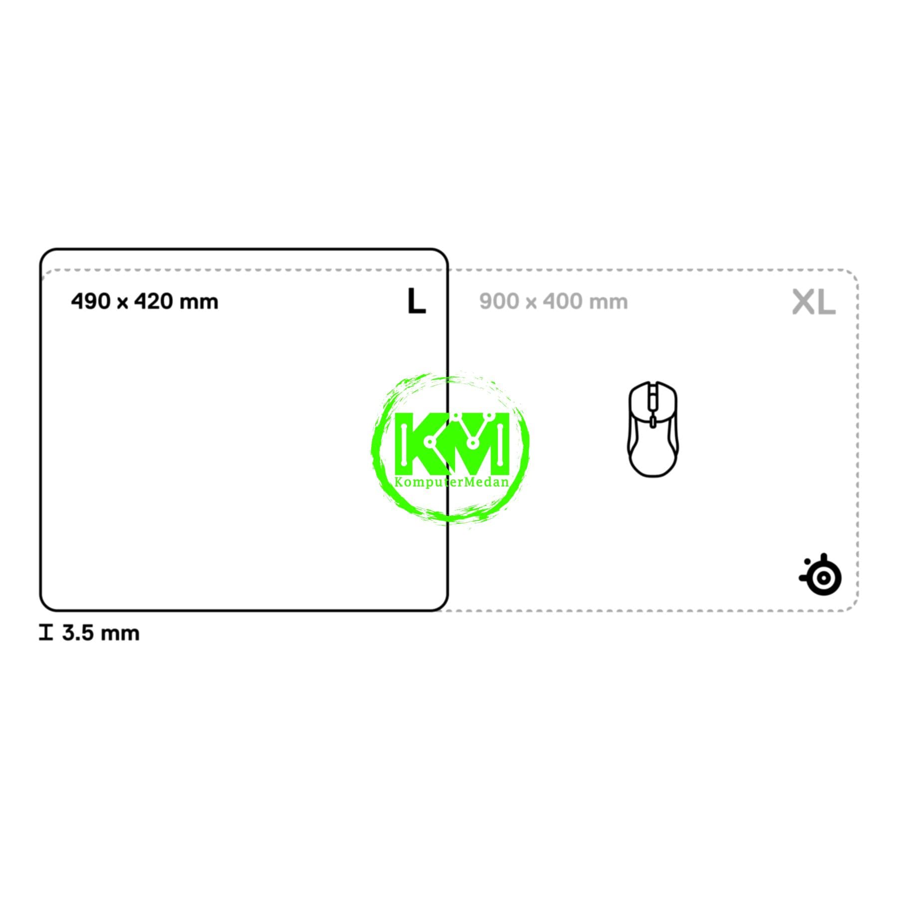 STEELSERIES QCK PERFORMANCE GAMING MOUSEPAD L - SPEED - Image 4