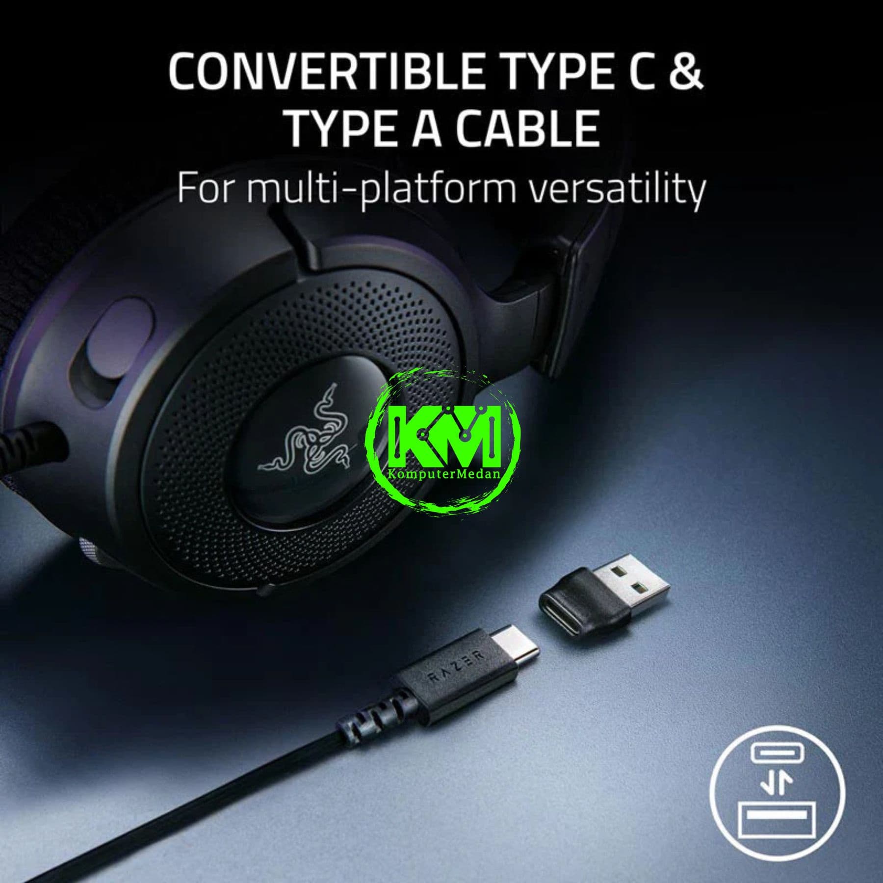 RAZER HEADSET KRAKEN V4 X - WIRED - Image 5