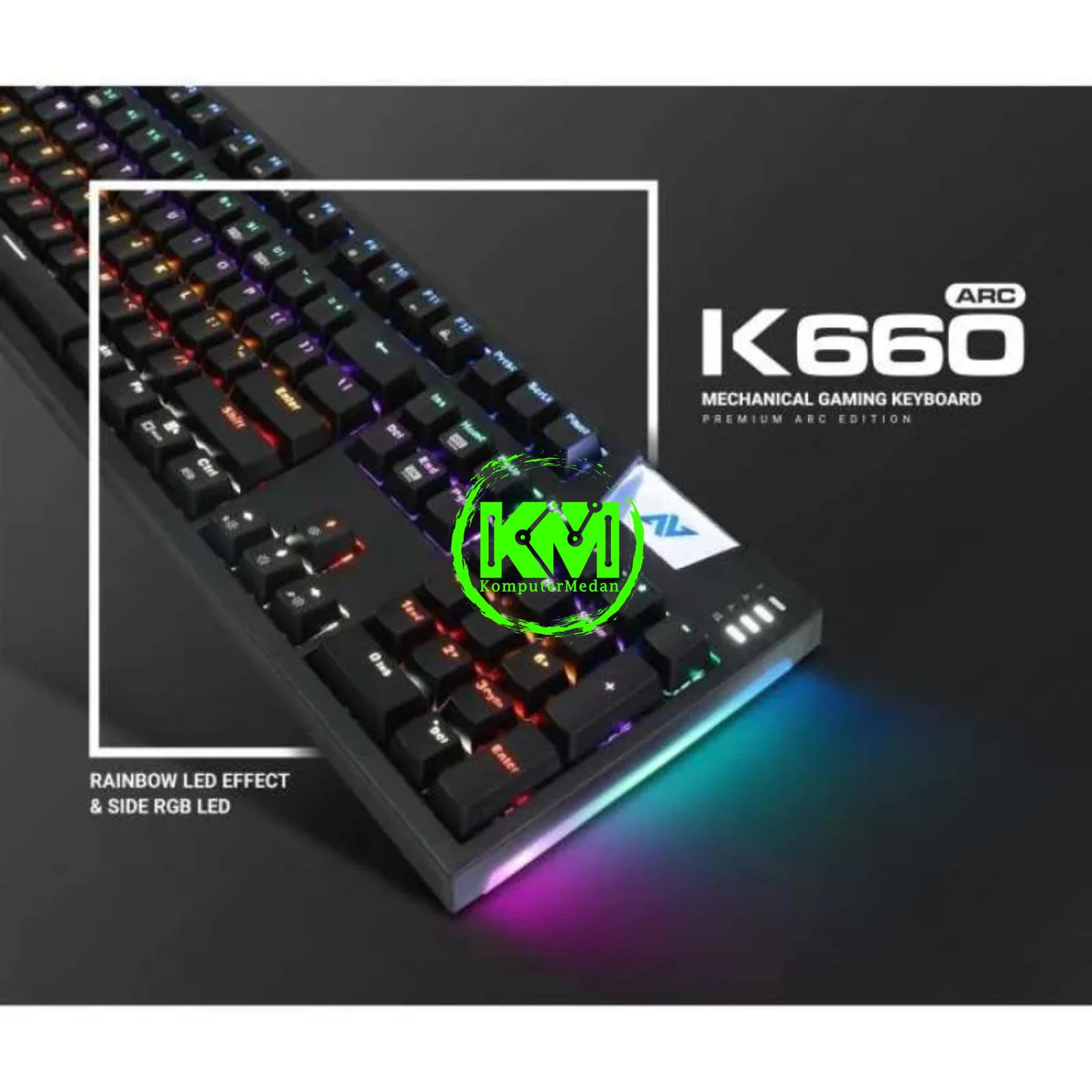 ABKO K660 ARC GAMING KEYBOARD - Image 4