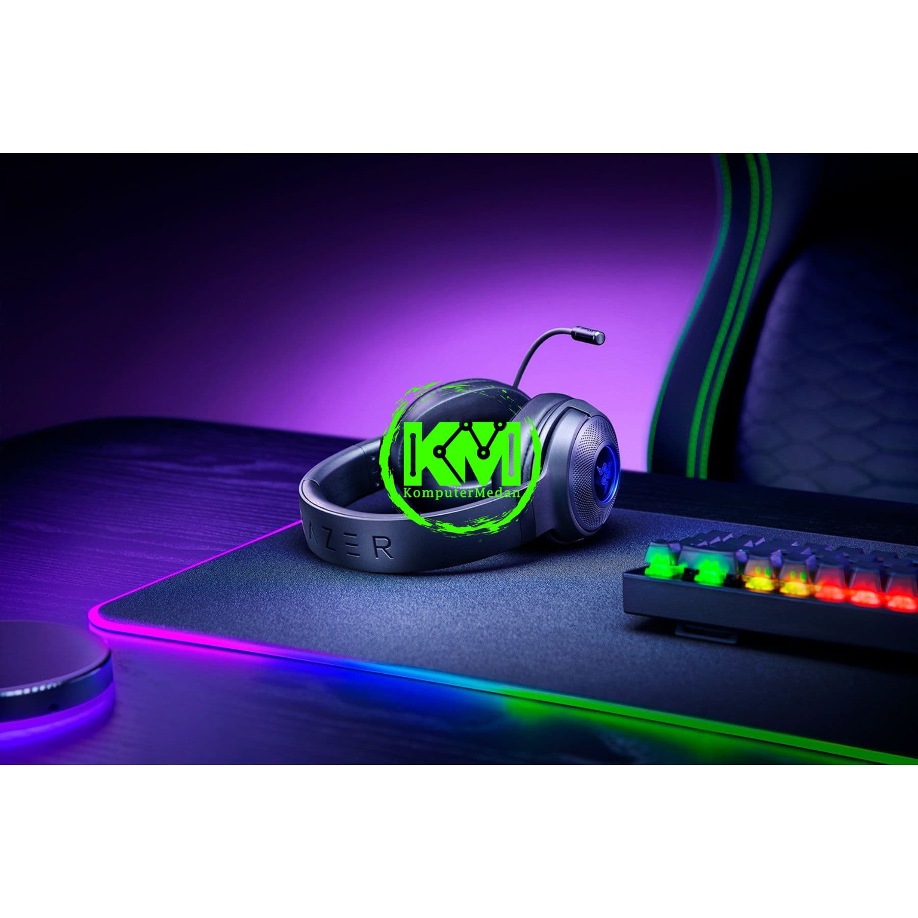RAZER HEADSET KRAKEN V3 X - BLACK - Image 4